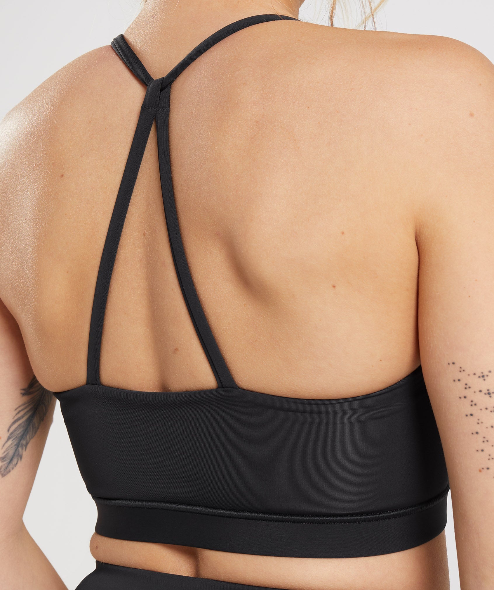 Black Women's Gymshark Studio Sports Bra | UIJNOT-021