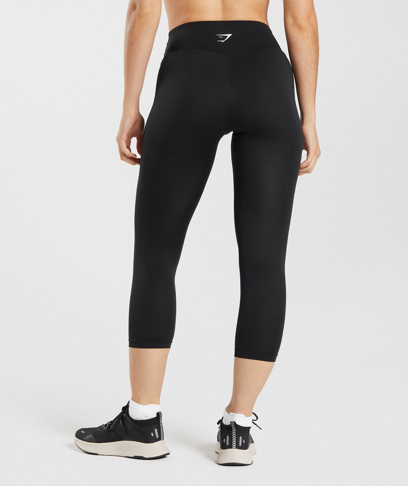 Black Women's Gymshark Training 7/8 Leggings | FSOLRU-283