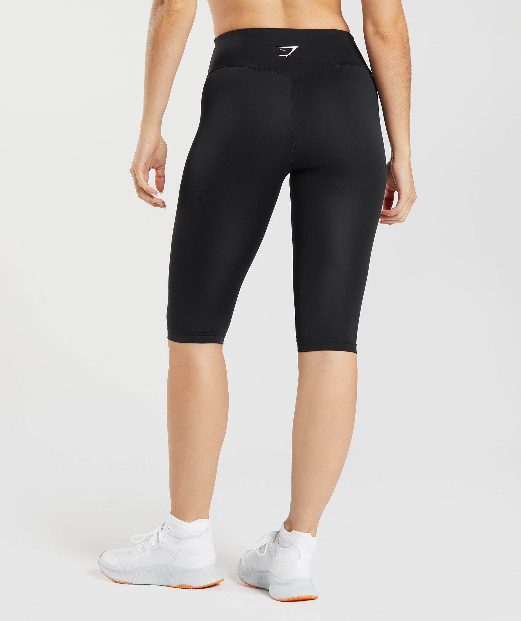 Black Women's Gymshark Training Cropped Leggings | IMHFNS-904