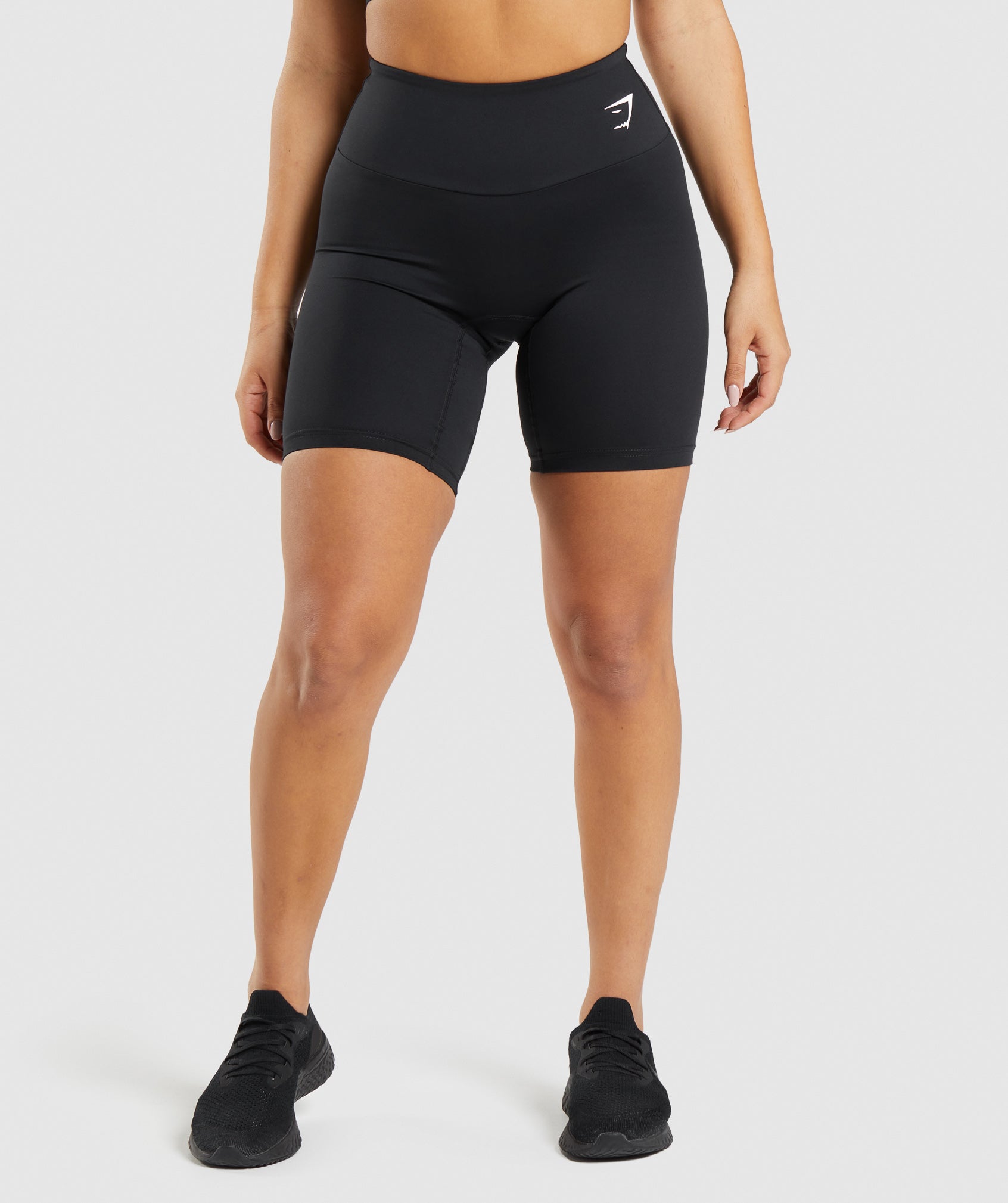 Black Women\'s Gymshark Training Cycling Shorts | ZUERTG-817