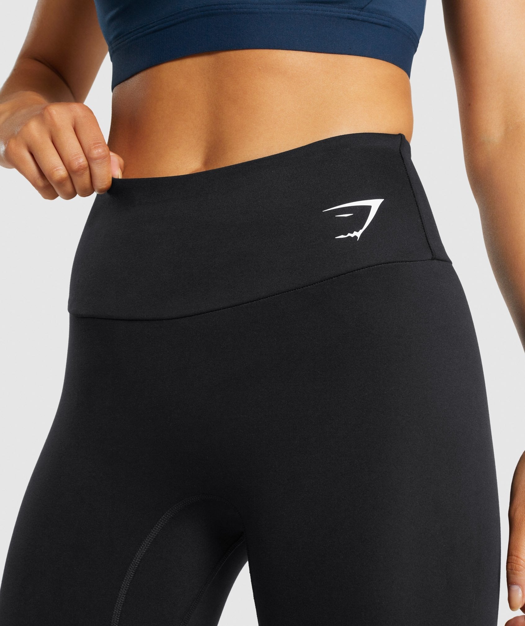 Black Women's Gymshark Training Leggings | SPACXT-297