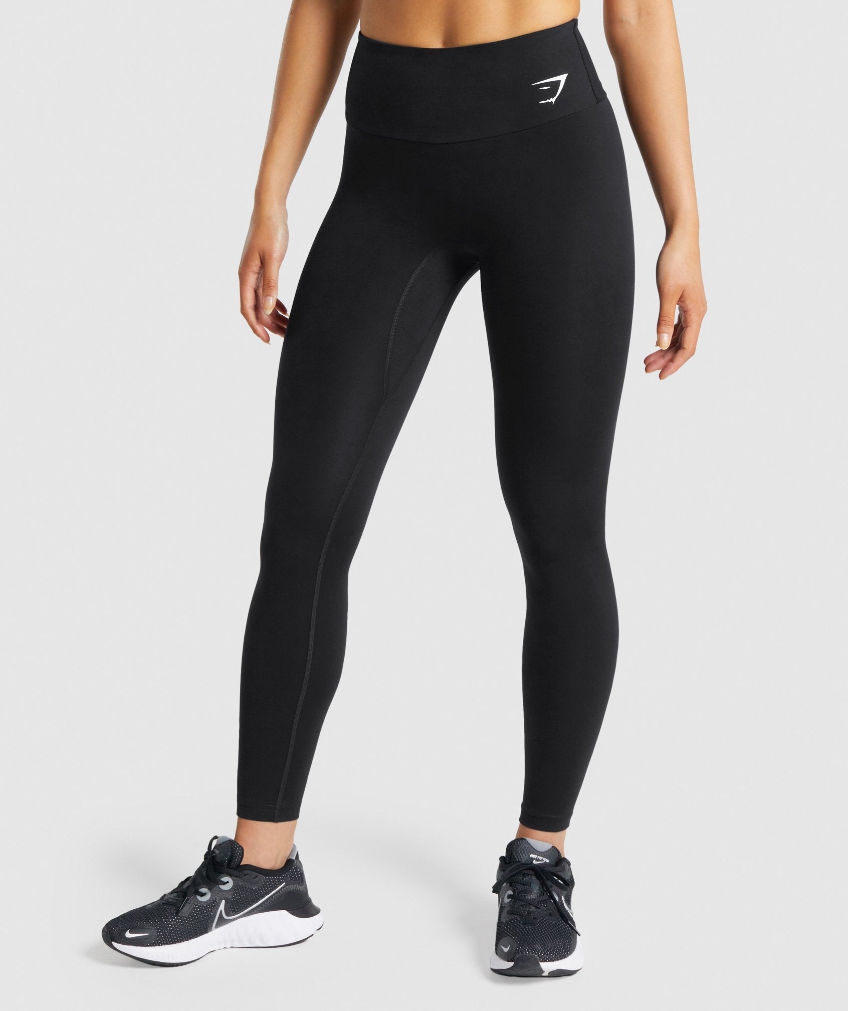 Black Women\'s Gymshark Training Leggings | SPACXT-297