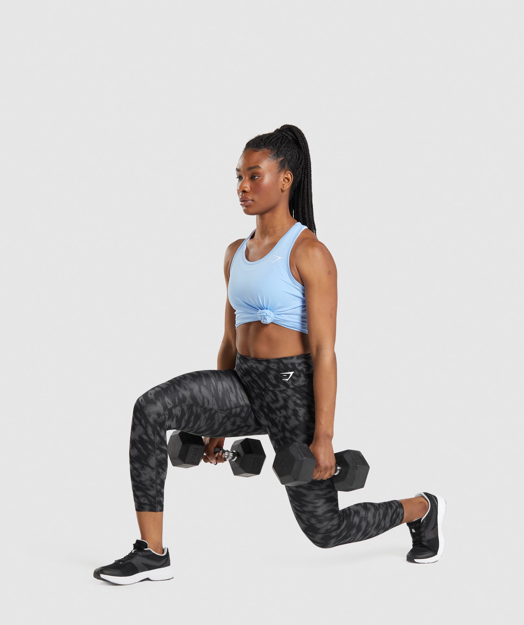 Black Women's Gymshark Training Leggings | WUBTGX-659