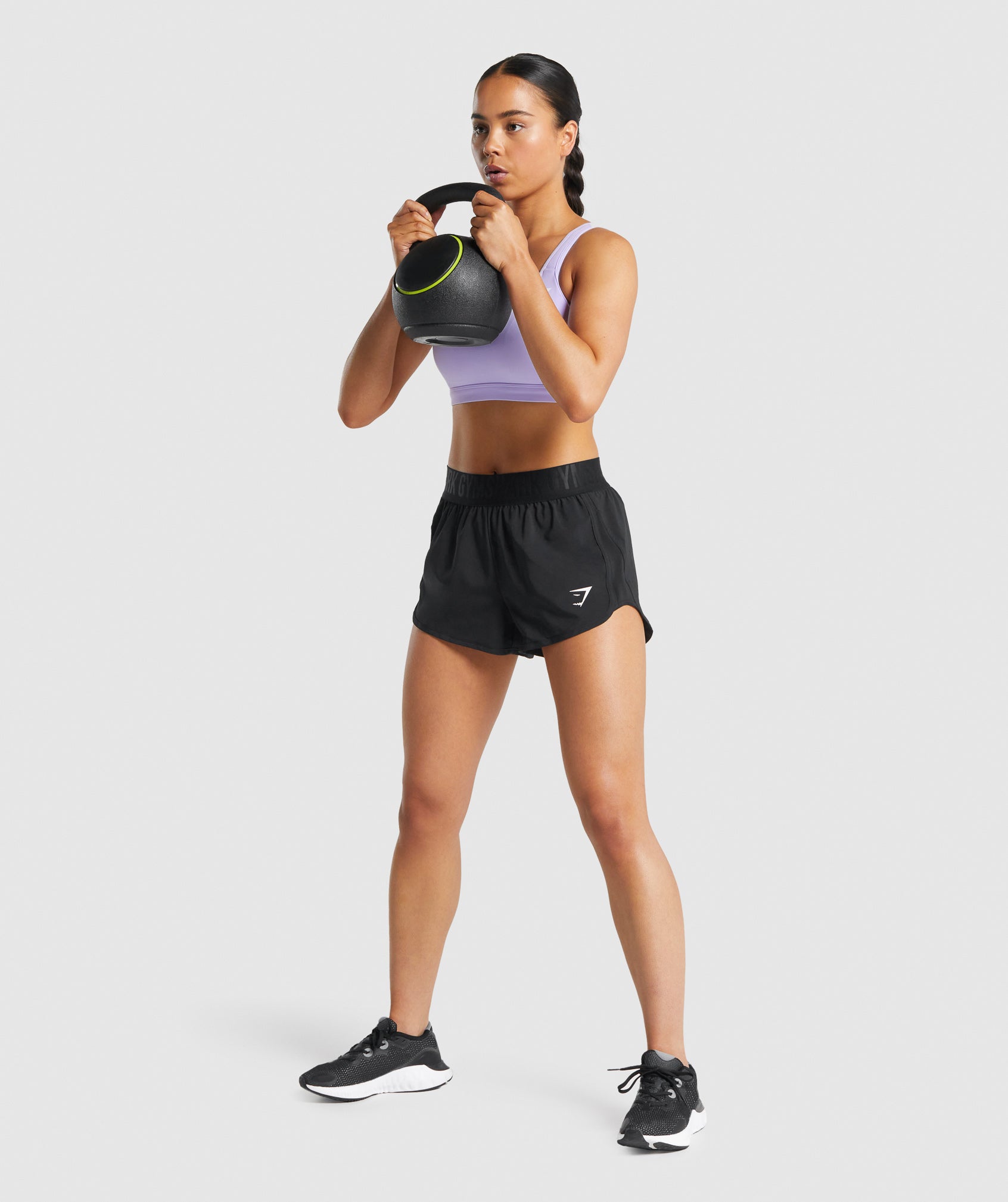 Black Women's Gymshark Training Loose Fit Shorts | LXZCNM-837