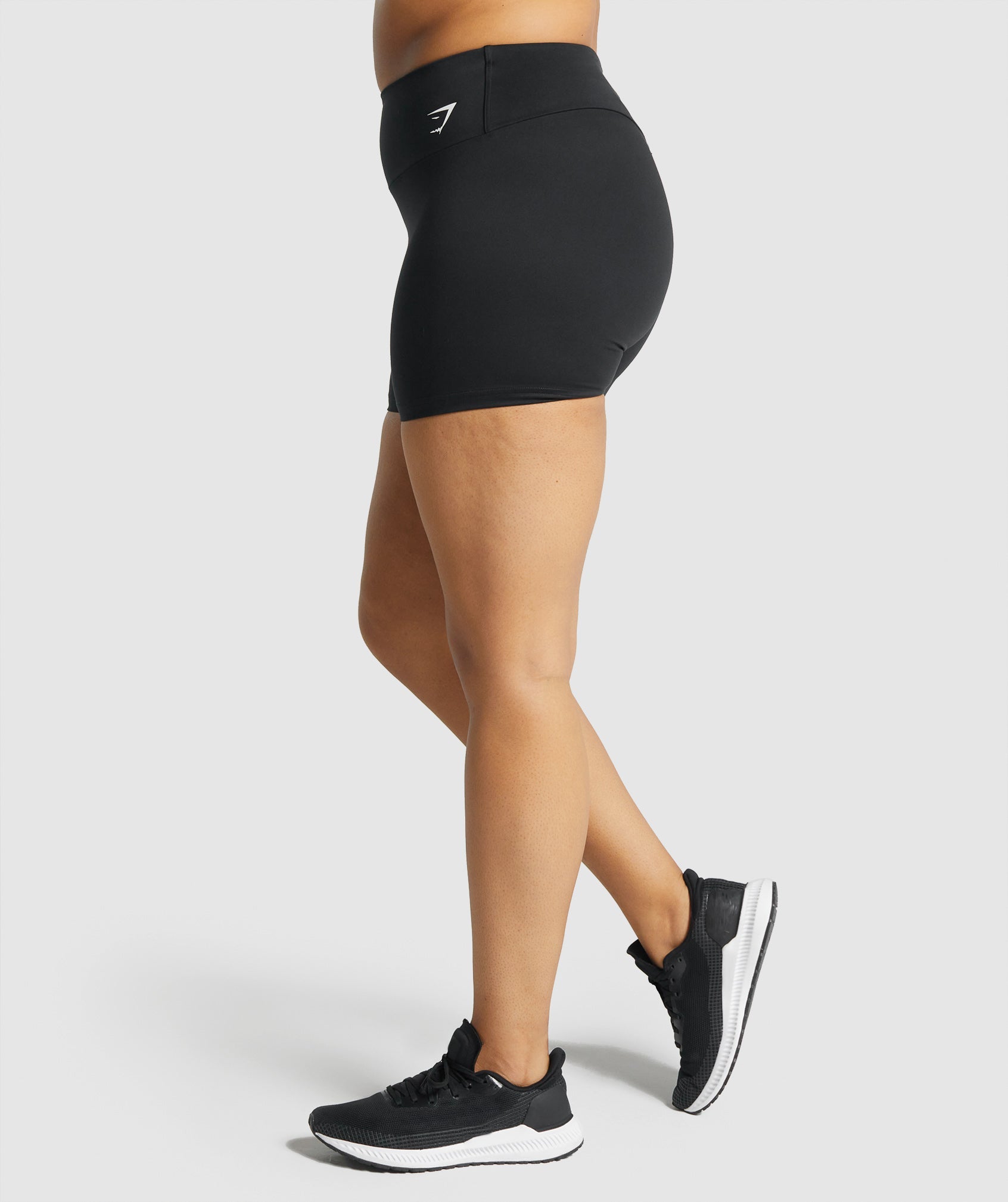 Black Women's Gymshark Training Shorts | JTSPDR-742