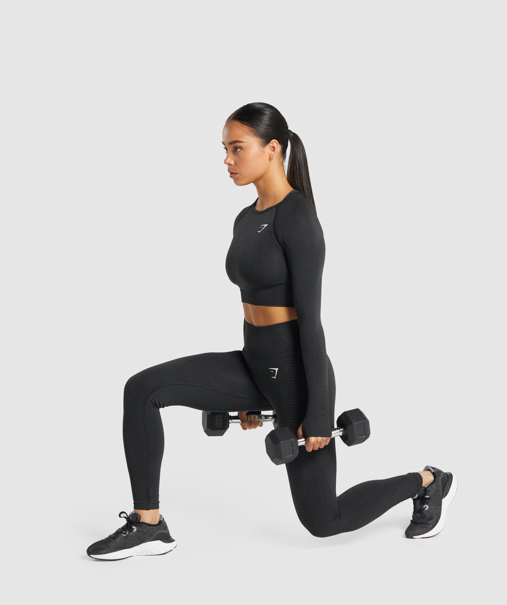 Black Women's Gymshark Vital Seamless 2.0 Leggings | AQVYLD-172