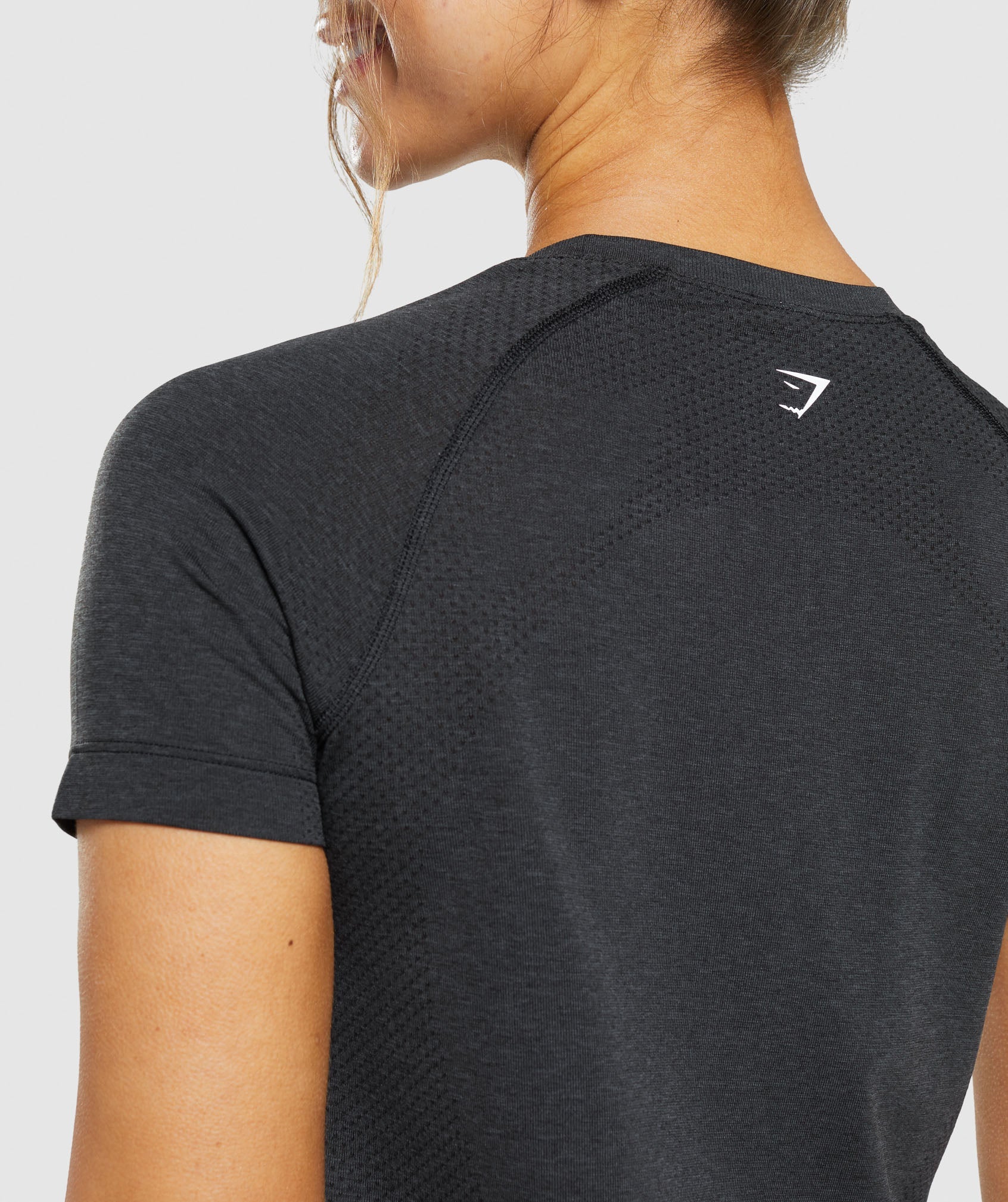 Black Women's Gymshark Vital Seamless 2.0 Light T Shirts | SHFROZ-260