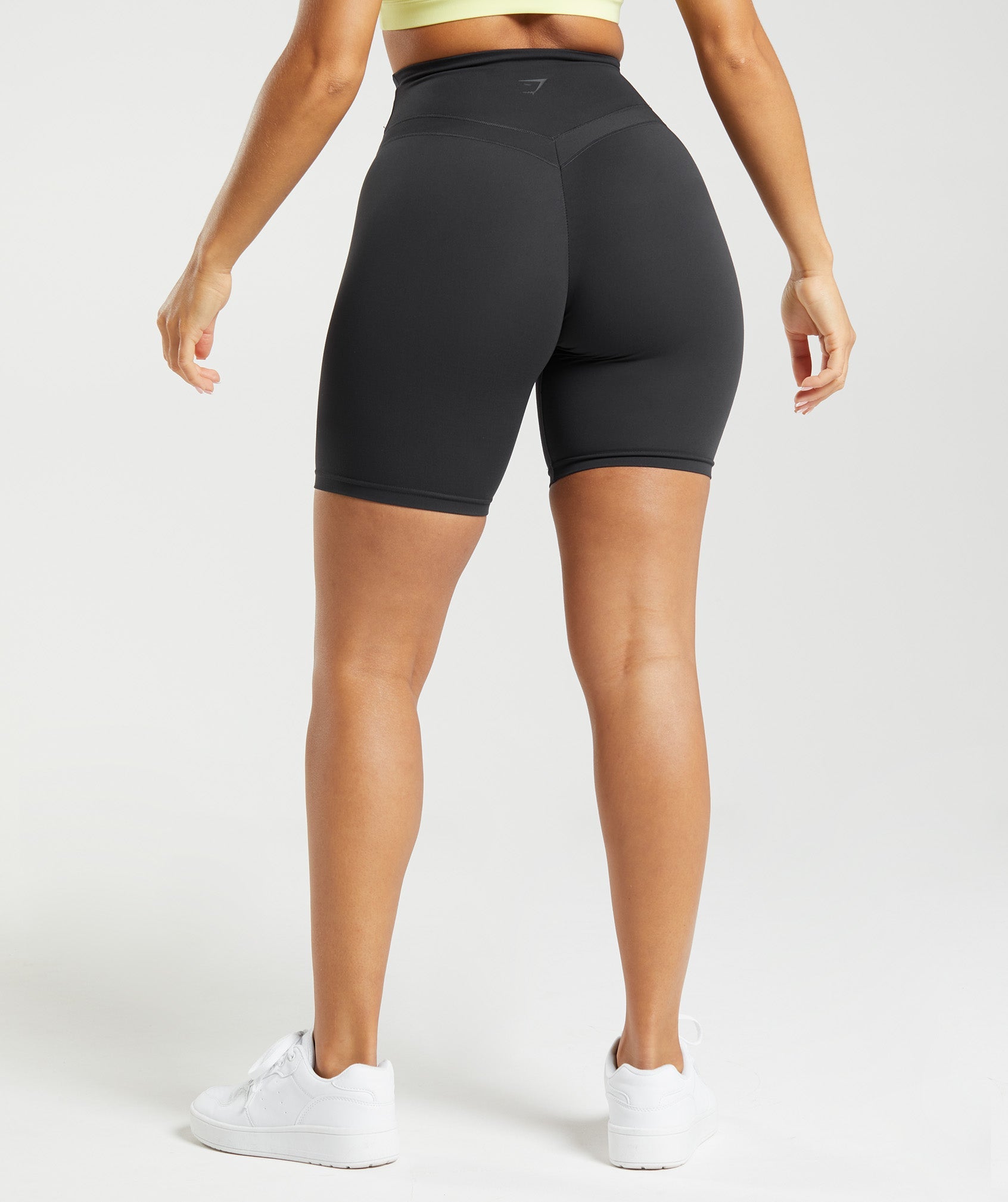 Black Women's Gymshark Whitney Cycling Shorts | AWQYNP-253