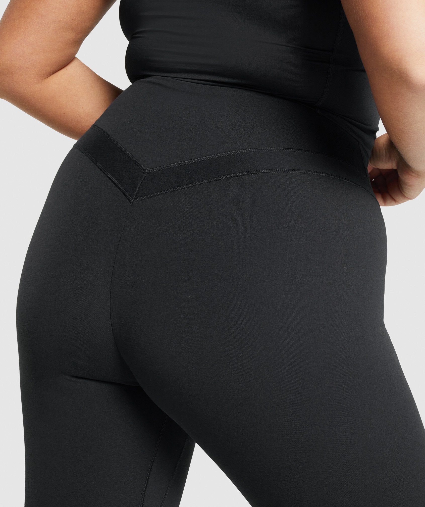 Black Women's Gymshark Whitney High Rise Leggings | YSGOJK-285