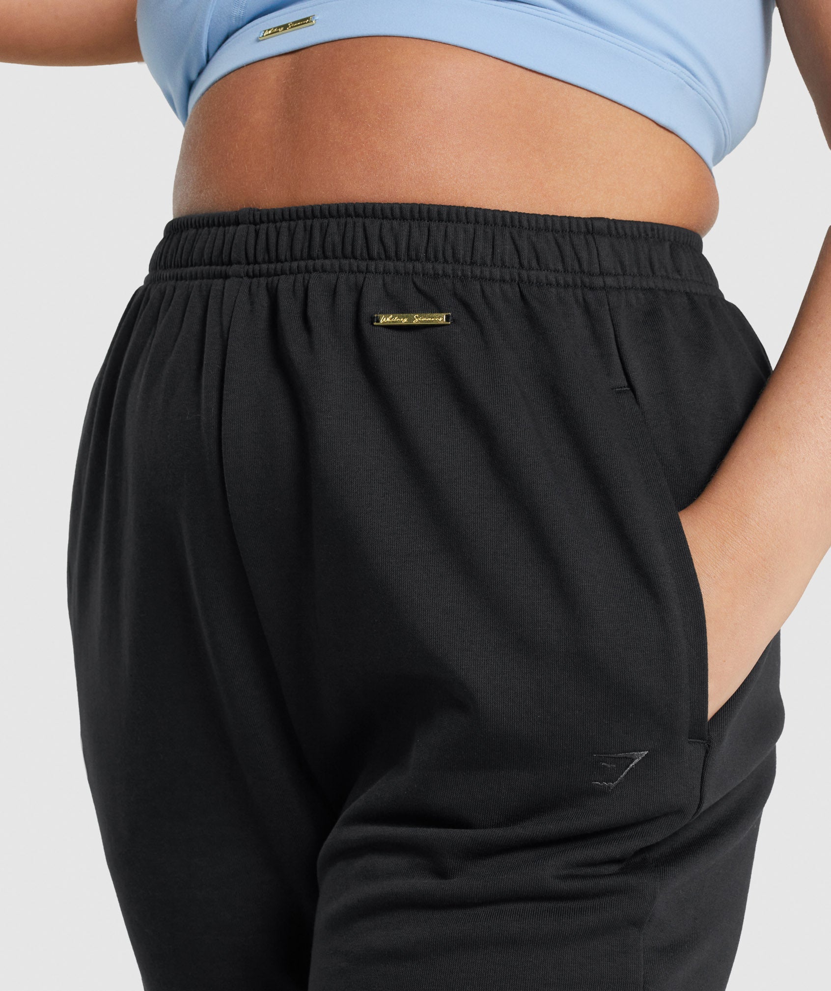 Black Women's Gymshark Whitney Loose Jogger | JFNGBV-268