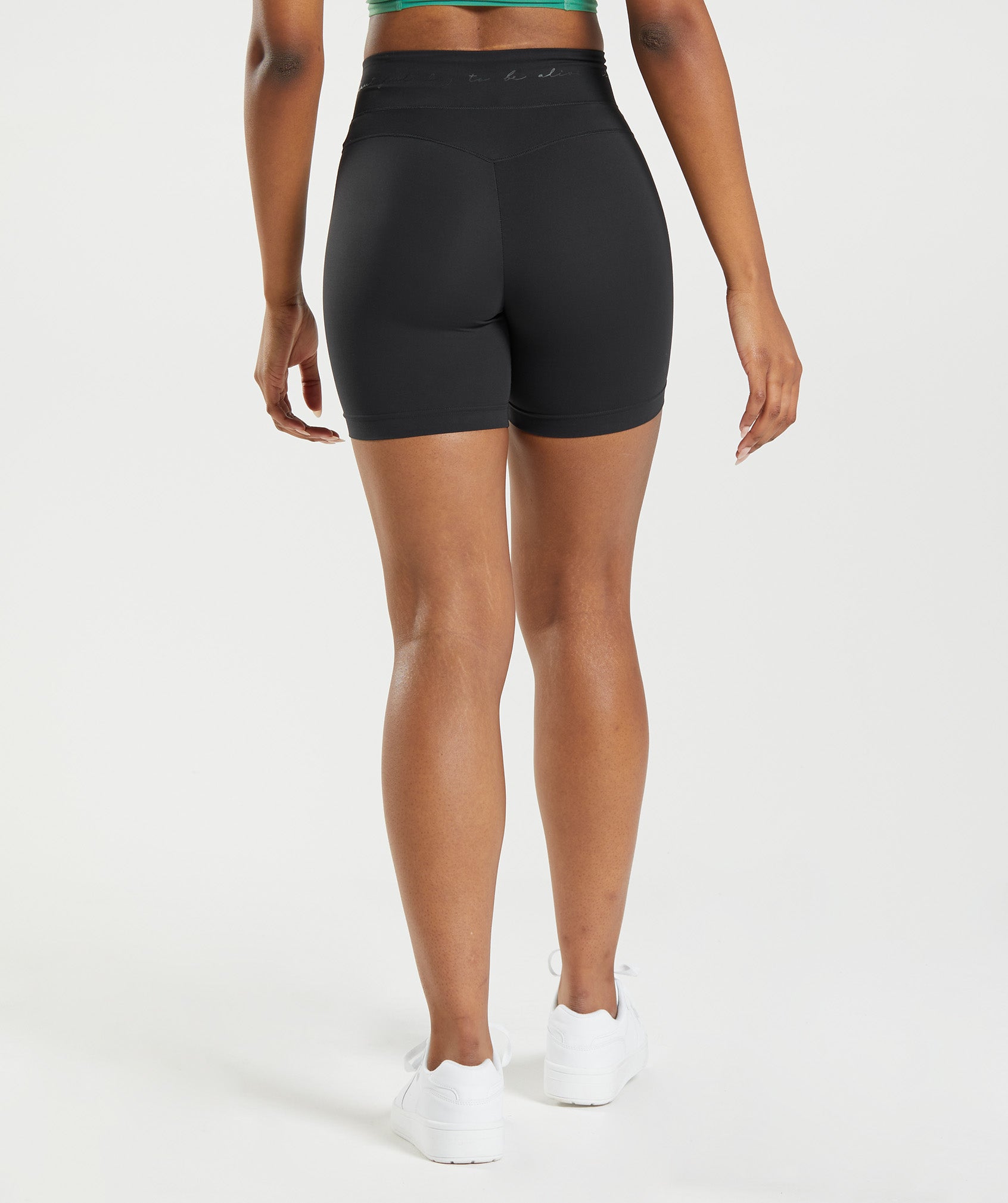 Black Women's Gymshark Whitney Mesh Shorts | VRJEDI-540