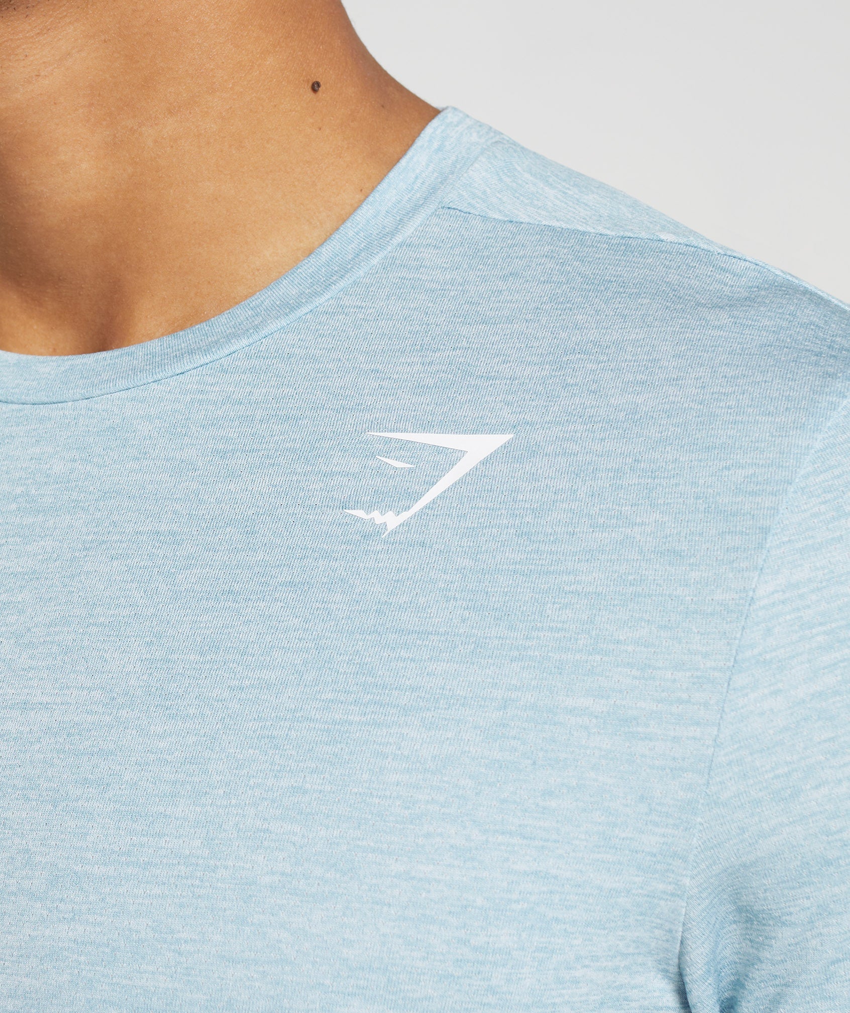 Blue Men's Gymshark Arrival T Shirts | RHBGJF-817