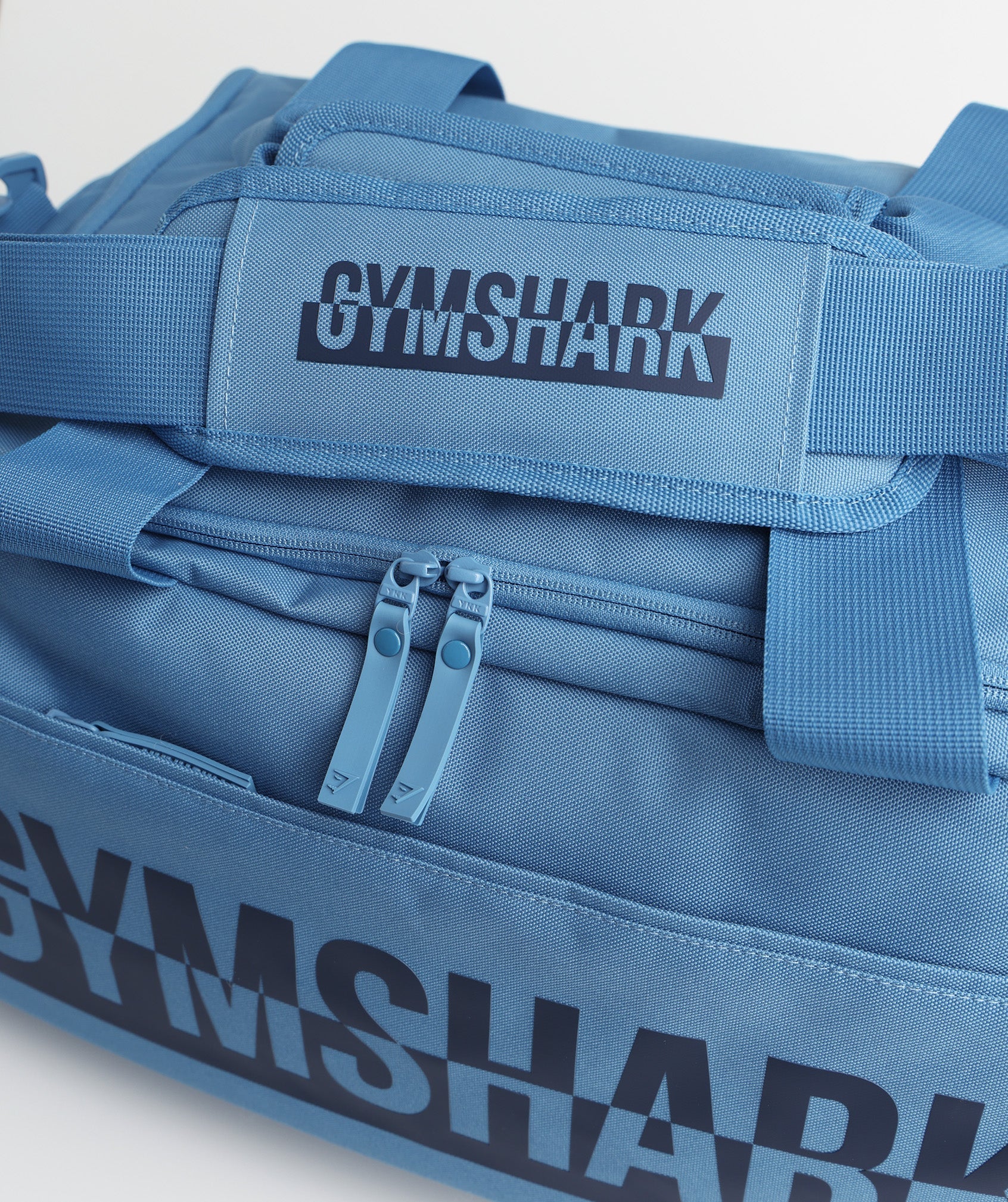 Blue Men's Gymshark Bold Gym Bags | EHNMIX-084