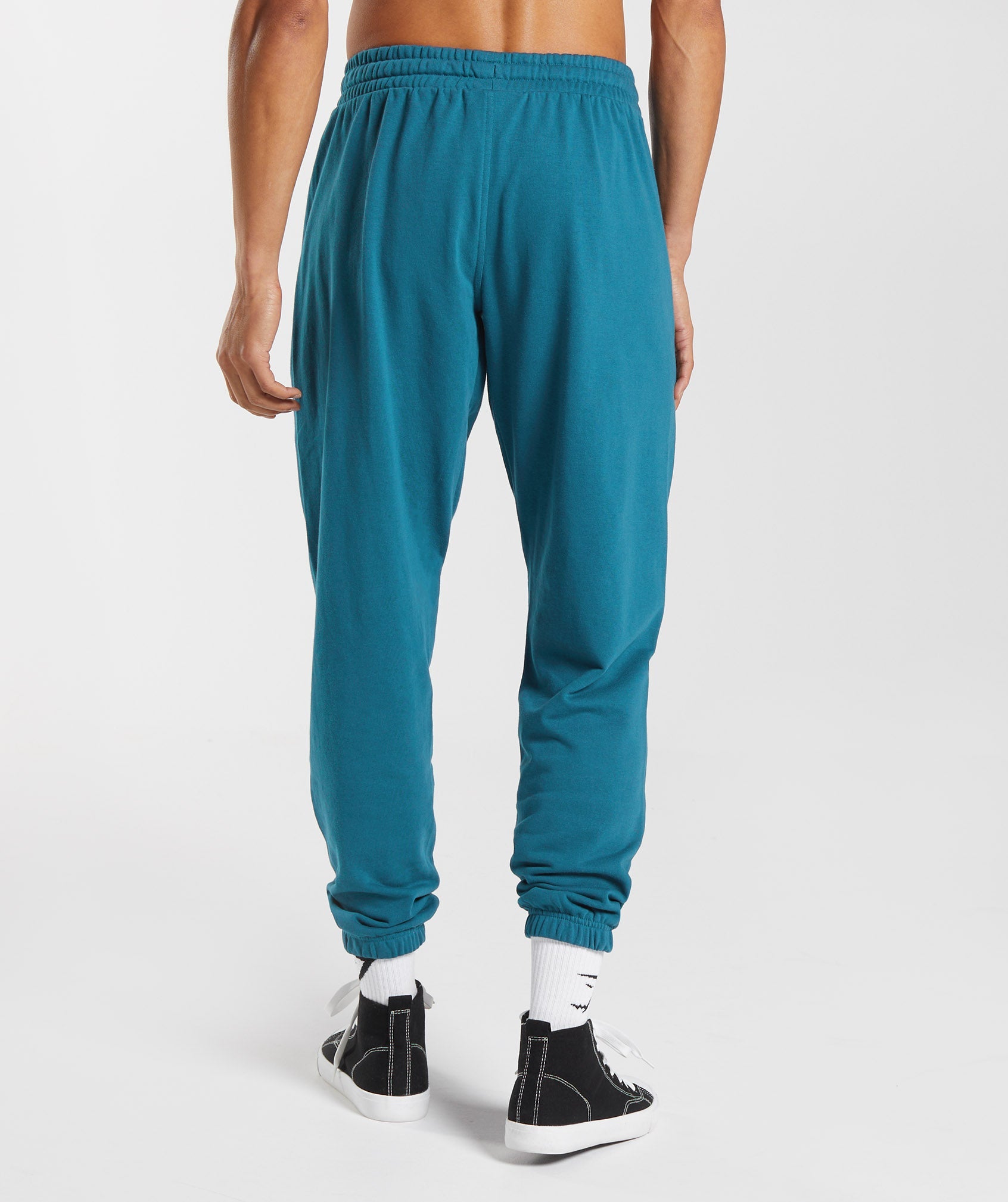 Blue Men's Gymshark Essential Oversized Jogger | RHXKYW-023