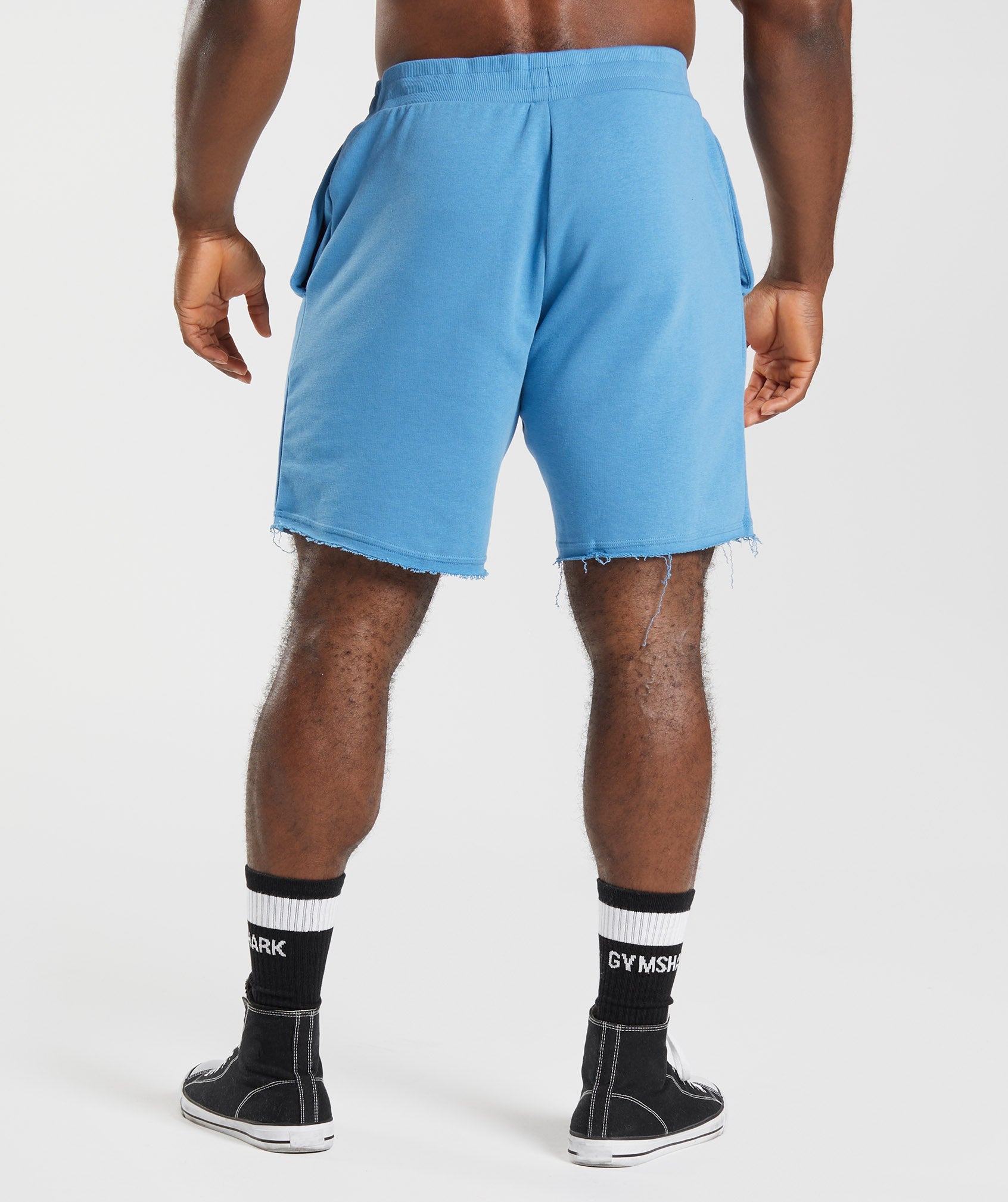 Blue Men's Gymshark Legacy Shorts | GUCIHD-597