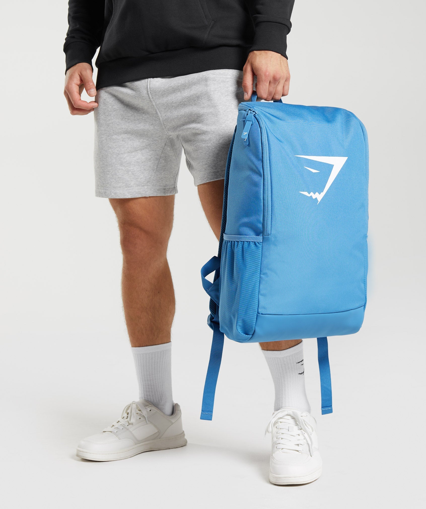 Blue Men's Gymshark Sharkhead Bags | HTVLXQ-392