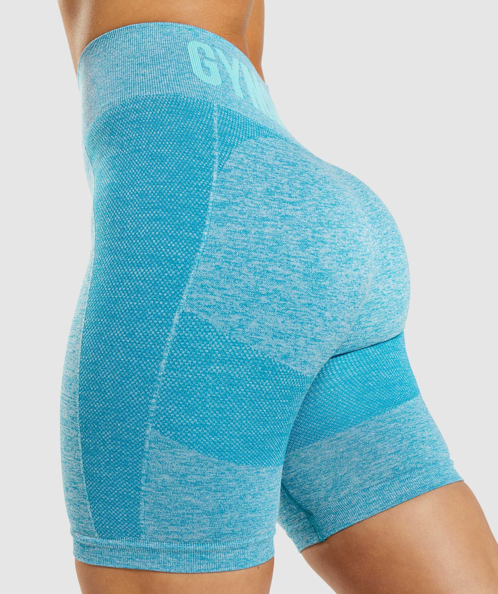 Blue Women's Gymshark Flex Cycling Shorts | YBMTRV-709