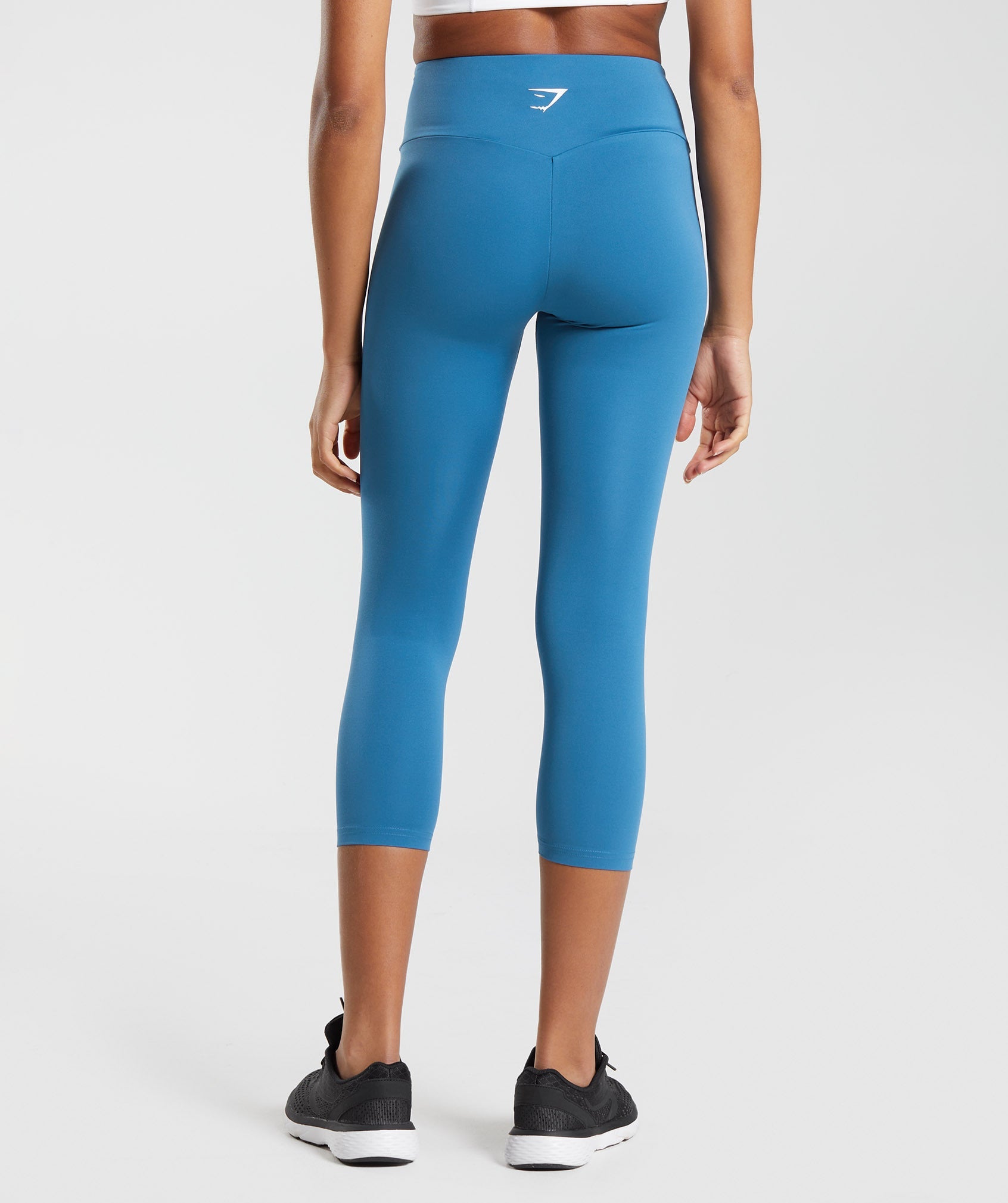 Blue Women's Gymshark Training 7/8 Leggings | OKZSDE-853