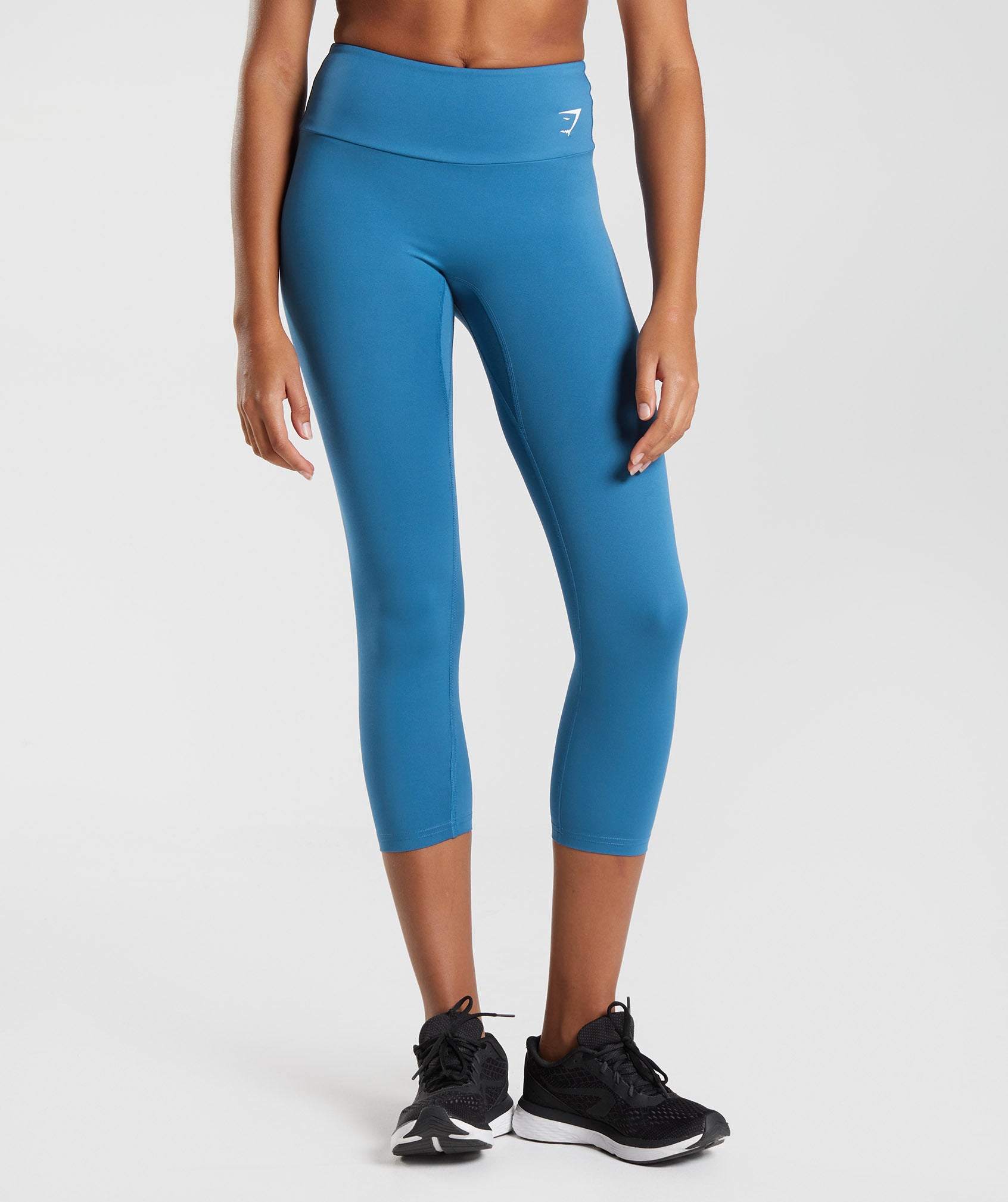 Blue Women\'s Gymshark Training 7/8 Leggings | OKZSDE-853