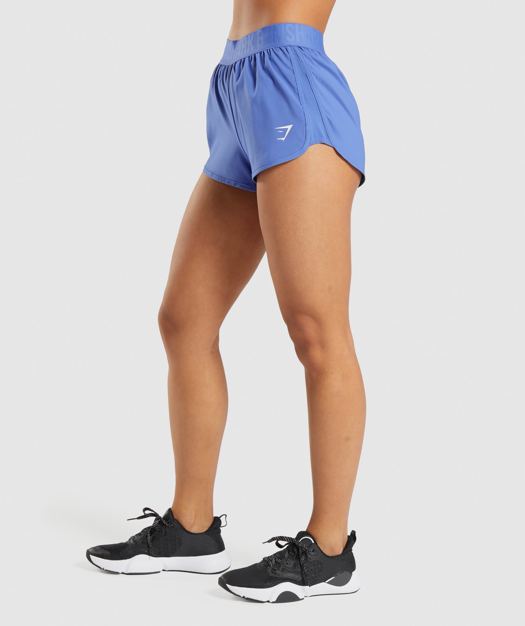 Blue Women's Gymshark Training Loose Fit Shorts | KBCVSW-035