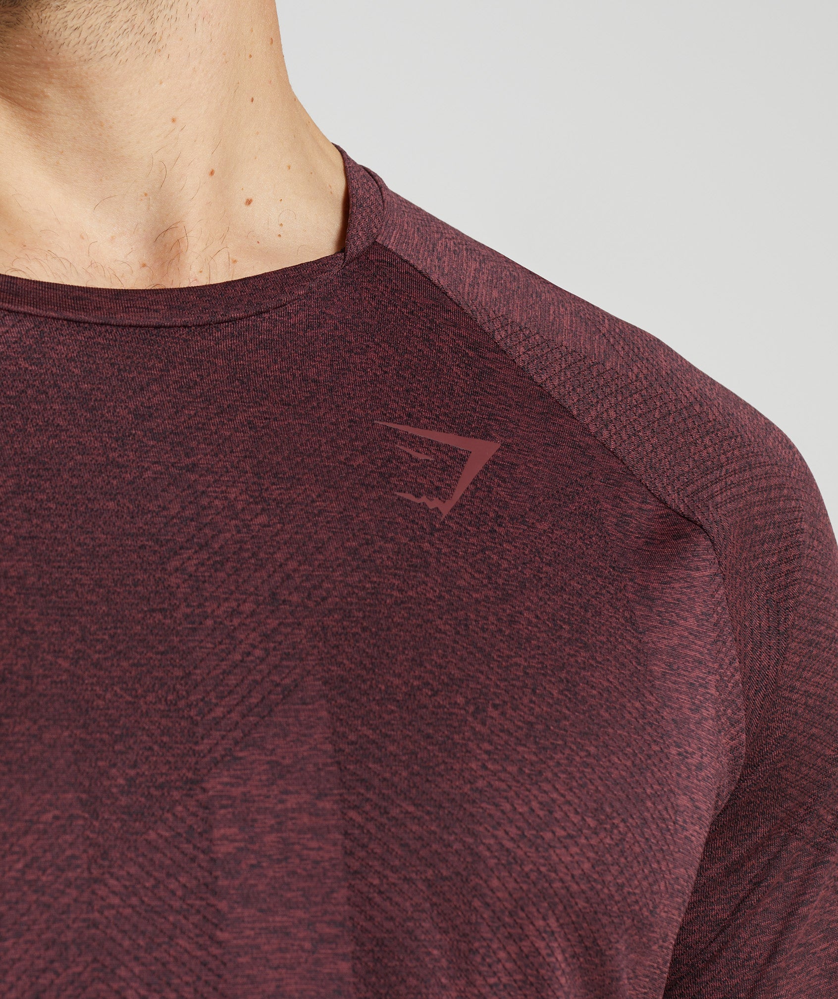 Brown Men's Gymshark Apex Long Sleeve T Shirts | XOAREH-678