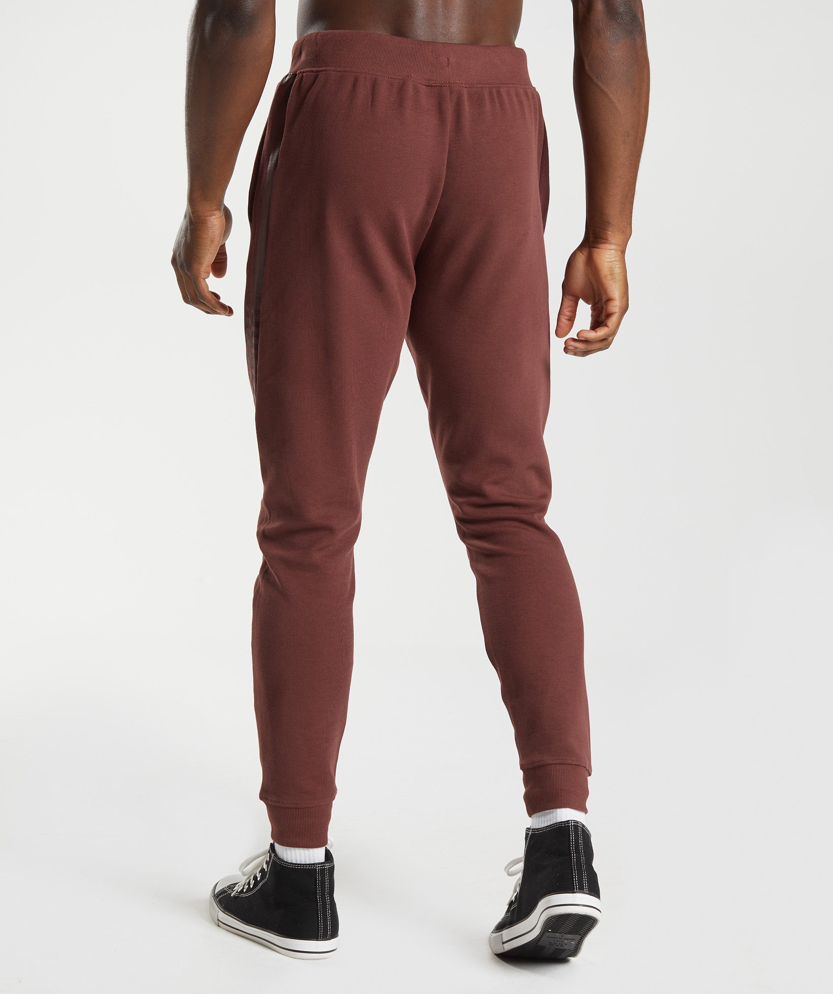 Brown Men's Gymshark Bold React Jogger | RTGMPE-841