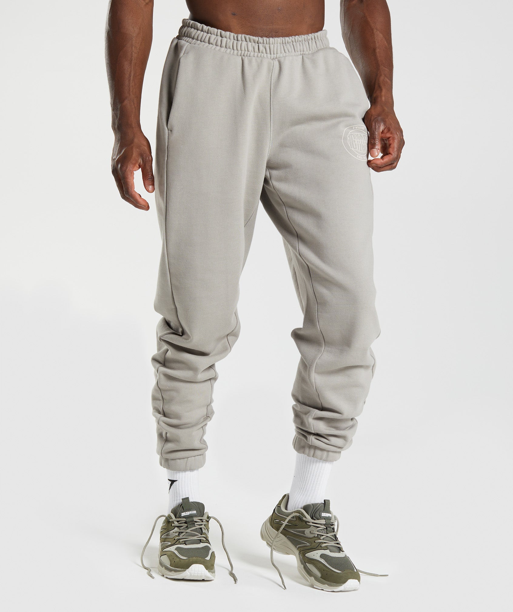 Brown Men\'s Gymshark GS10 Year Jogger | UGBKME-237