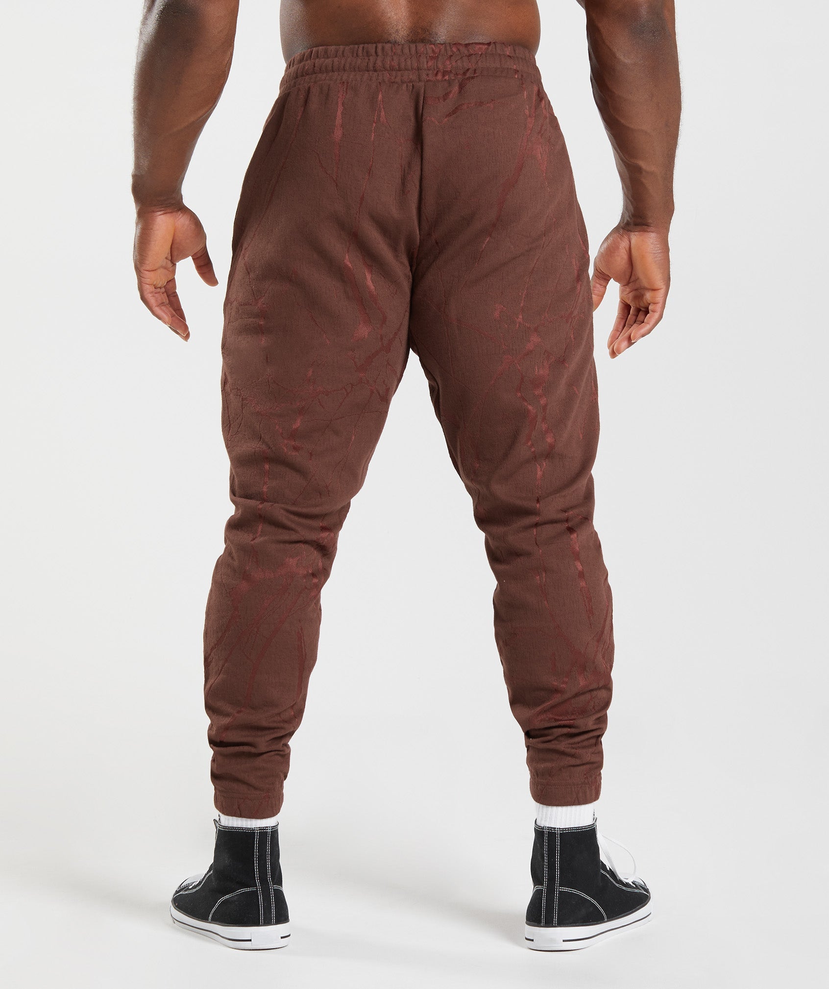 Brown Men's Gymshark Power Jogger | RMAOCV-024