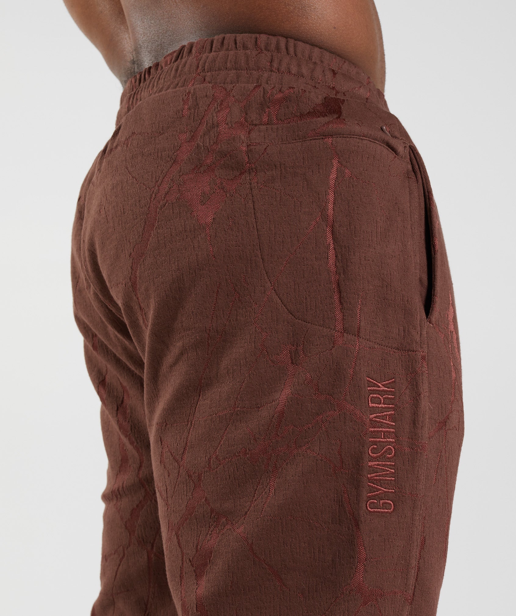 Brown Men's Gymshark Power Jogger | RMAOCV-024