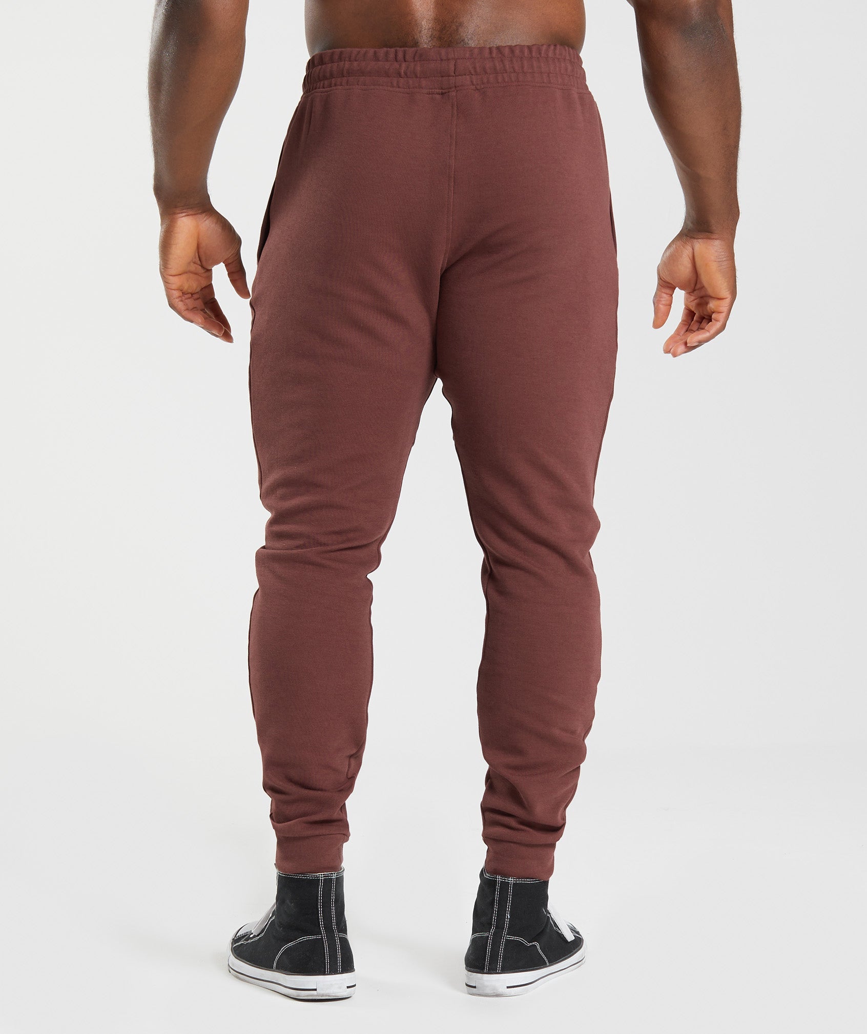 Brown Men's Gymshark React Jogger | HYTFCU-978