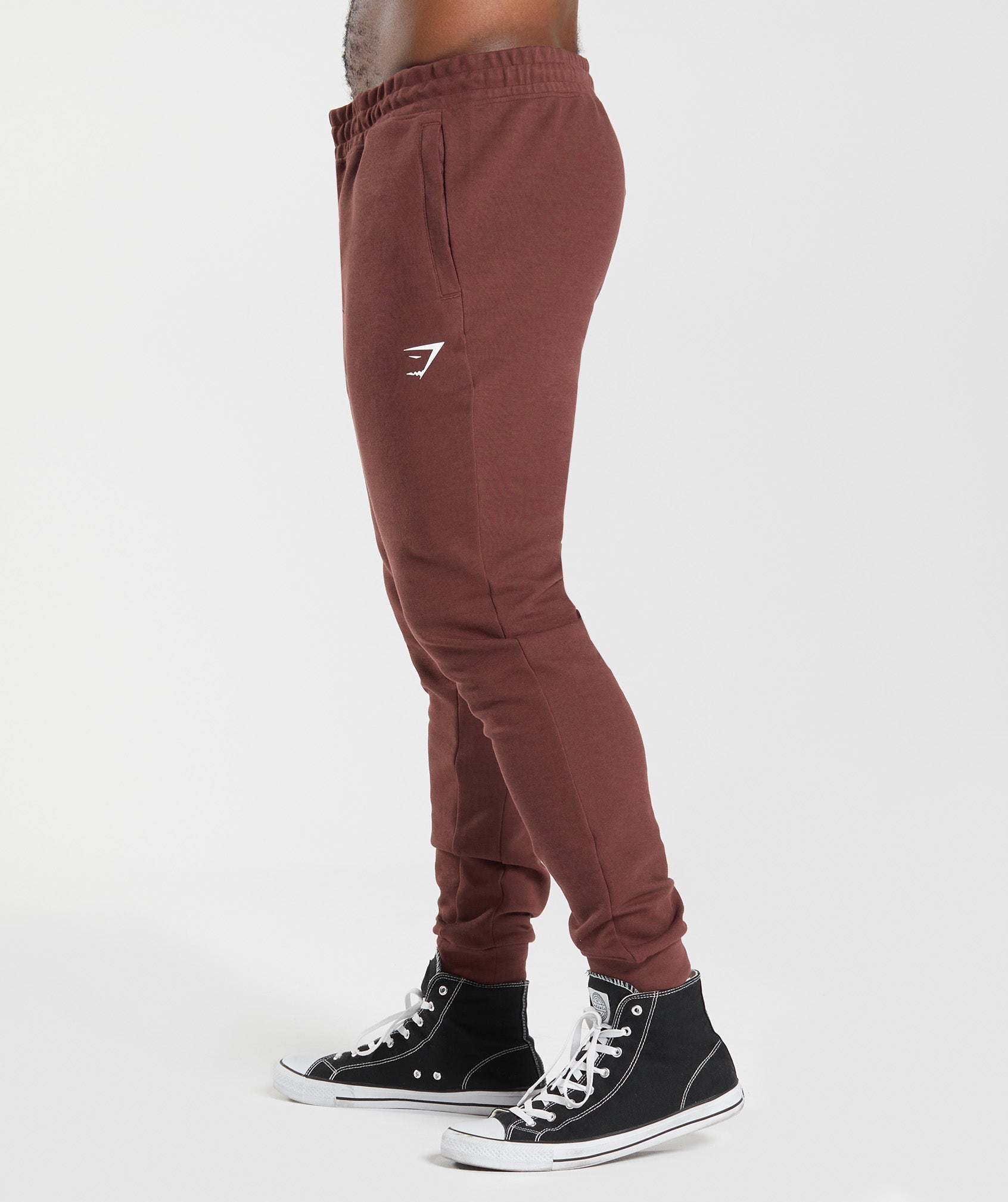 Brown Men's Gymshark React Jogger | HYTFCU-978