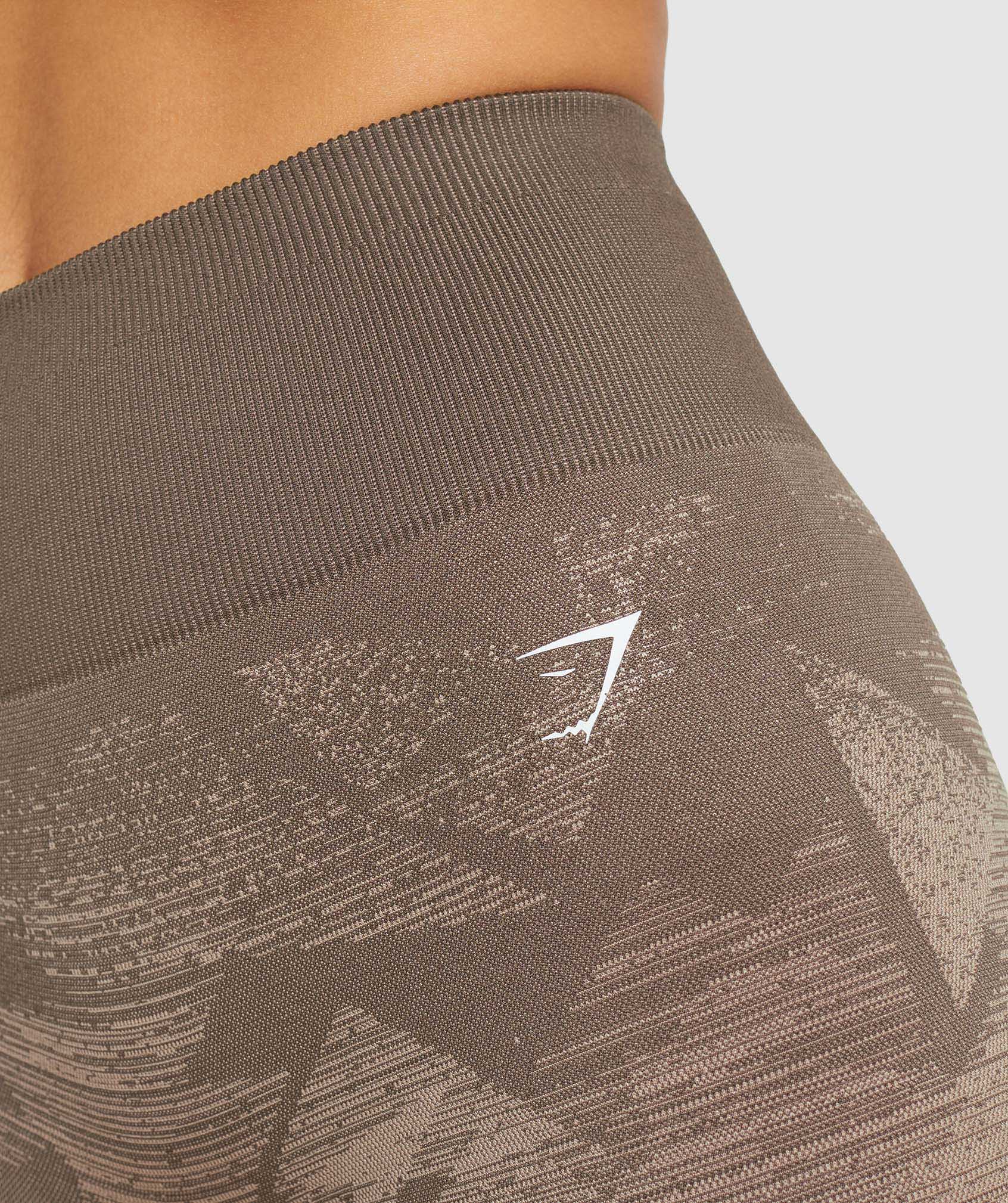 Brown Women's Gymshark Adapt Ombre Seamless Shorts | BOREGP-097