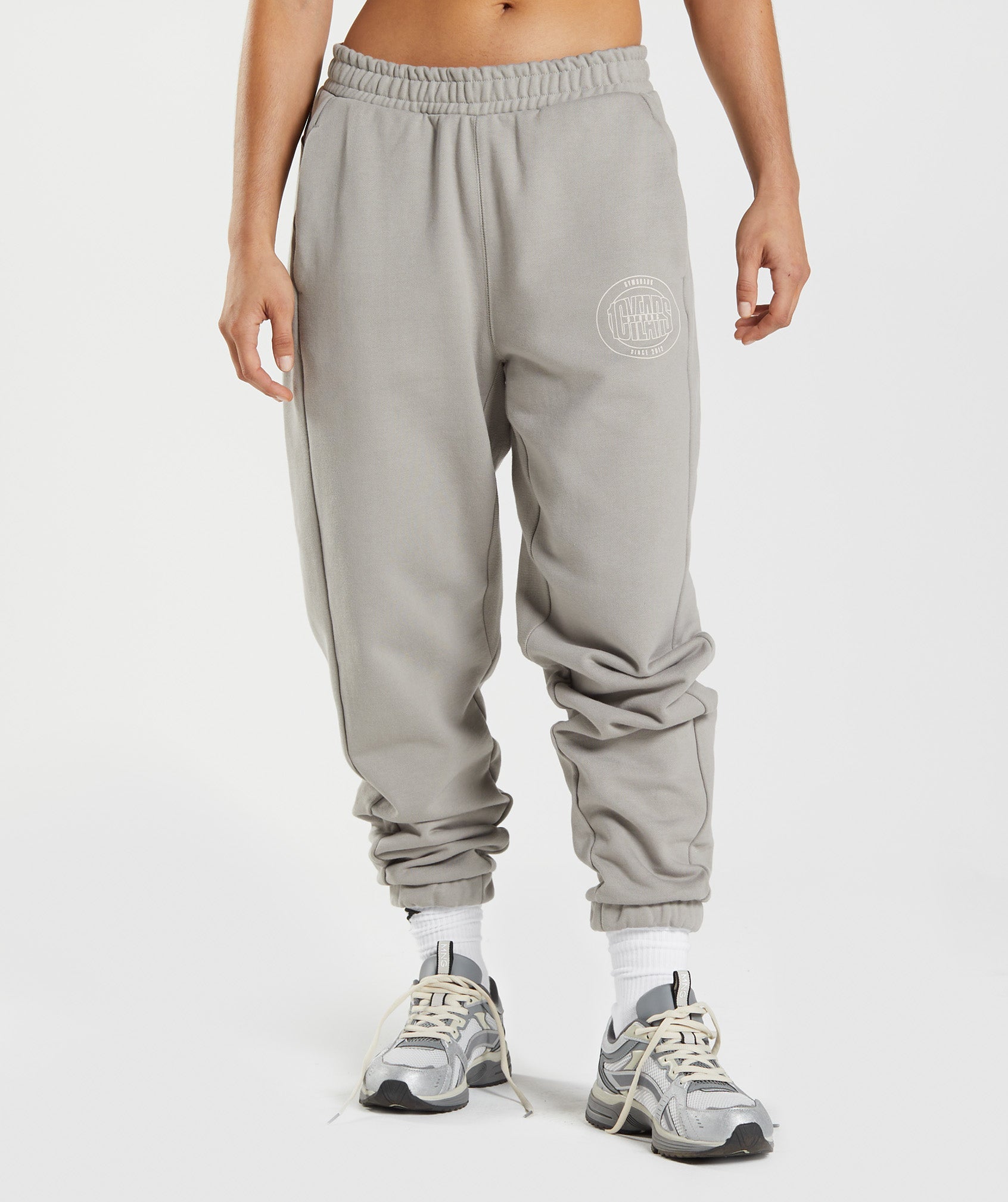 Brown Women\'s Gymshark GS10 Year Jogger | WVTLFS-139