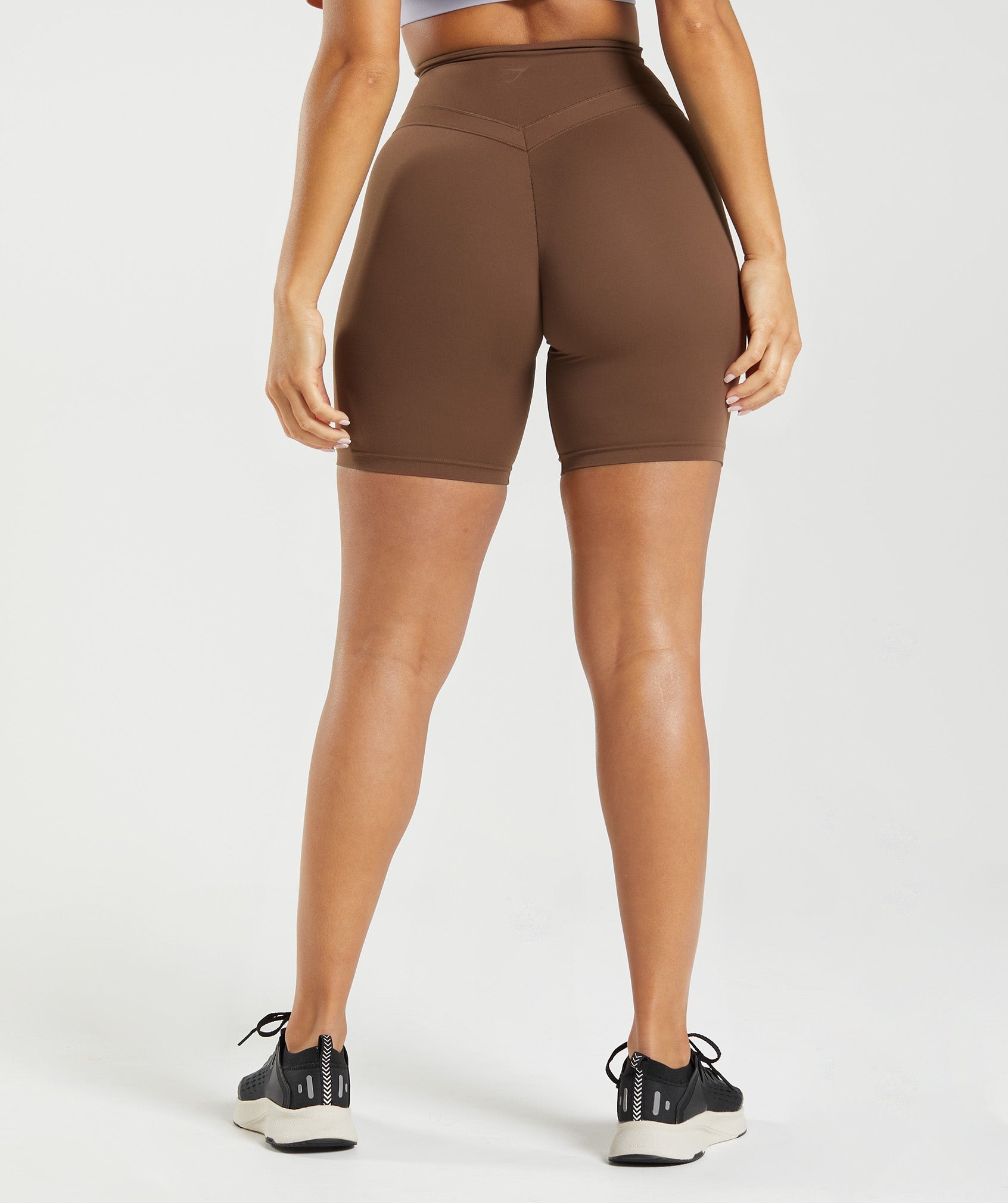 Brown Women's Gymshark Whitney Cycling Shorts | RHTNYK-560