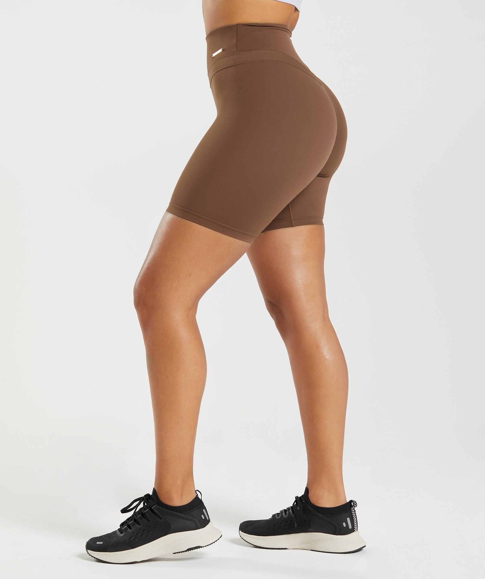 Brown Women's Gymshark Whitney Cycling Shorts | RHTNYK-560