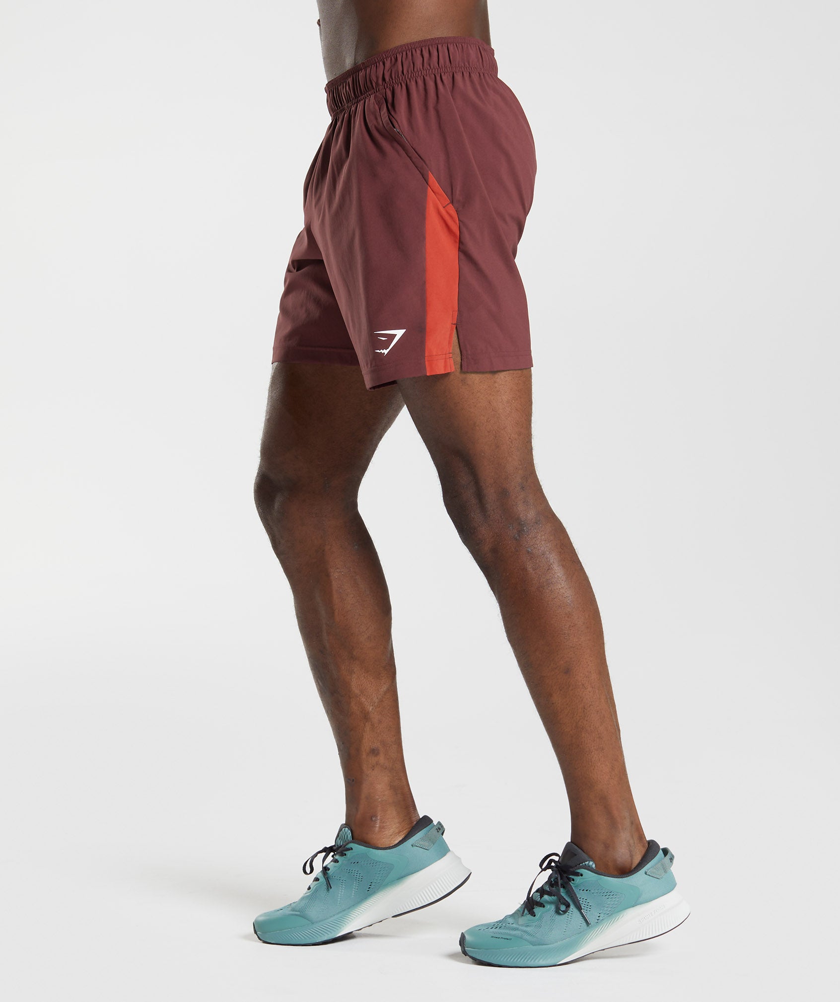 Burgundy Men's Gymshark Sport Shorts | HLORNE-926