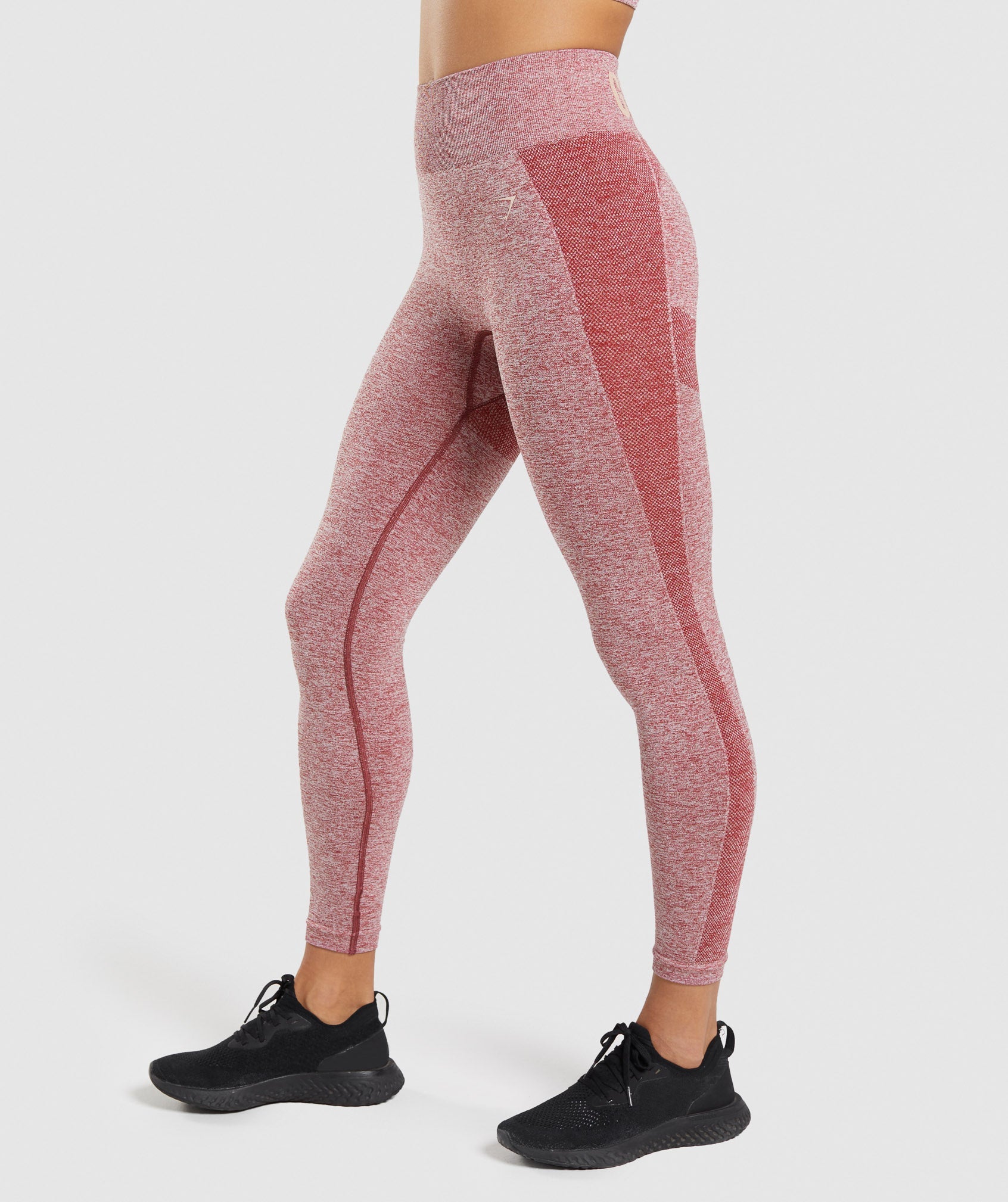 Burgundy Women's Gymshark Flex High Waisted Leggings | TEYUGQ-038