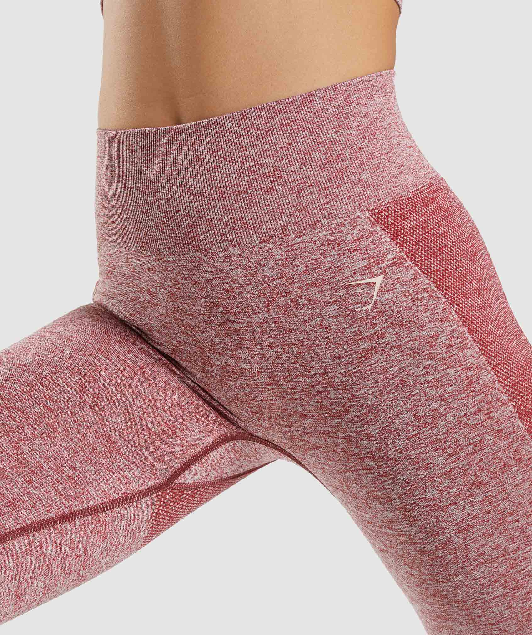 Burgundy Women's Gymshark Flex High Waisted Leggings | TEYUGQ-038