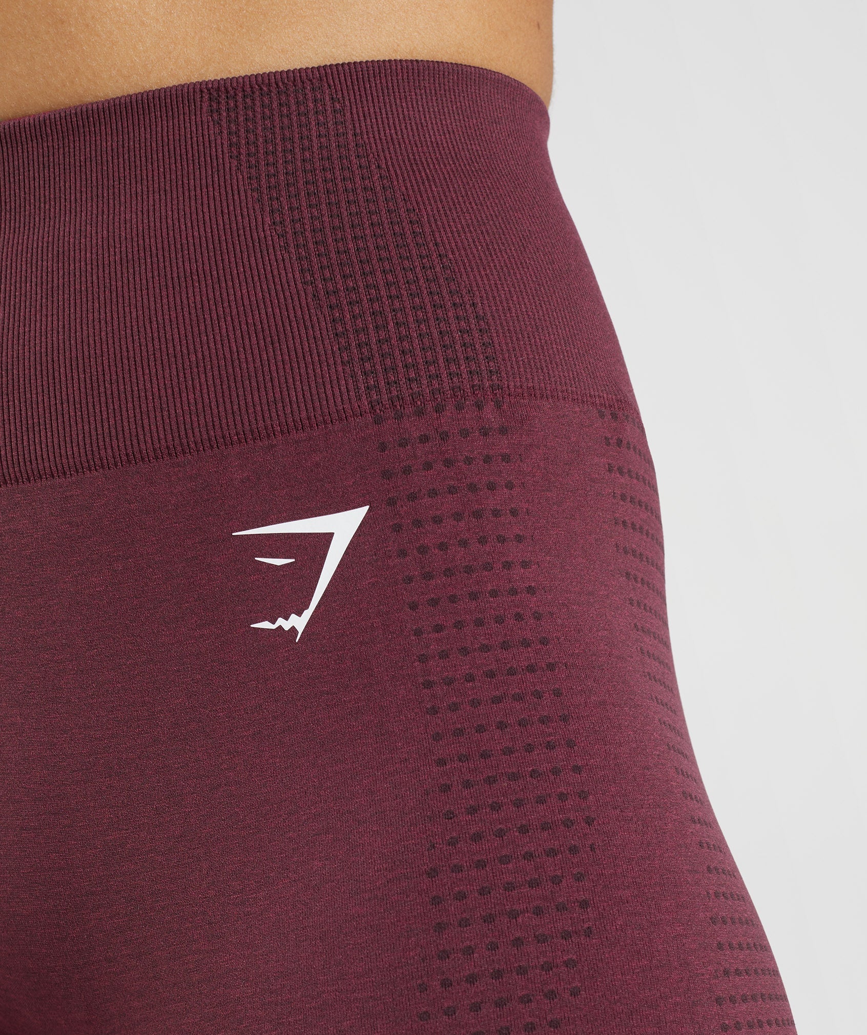 Burgundy Women's Gymshark Vital Seamless 2.0 Shorts | GQDYLC-679