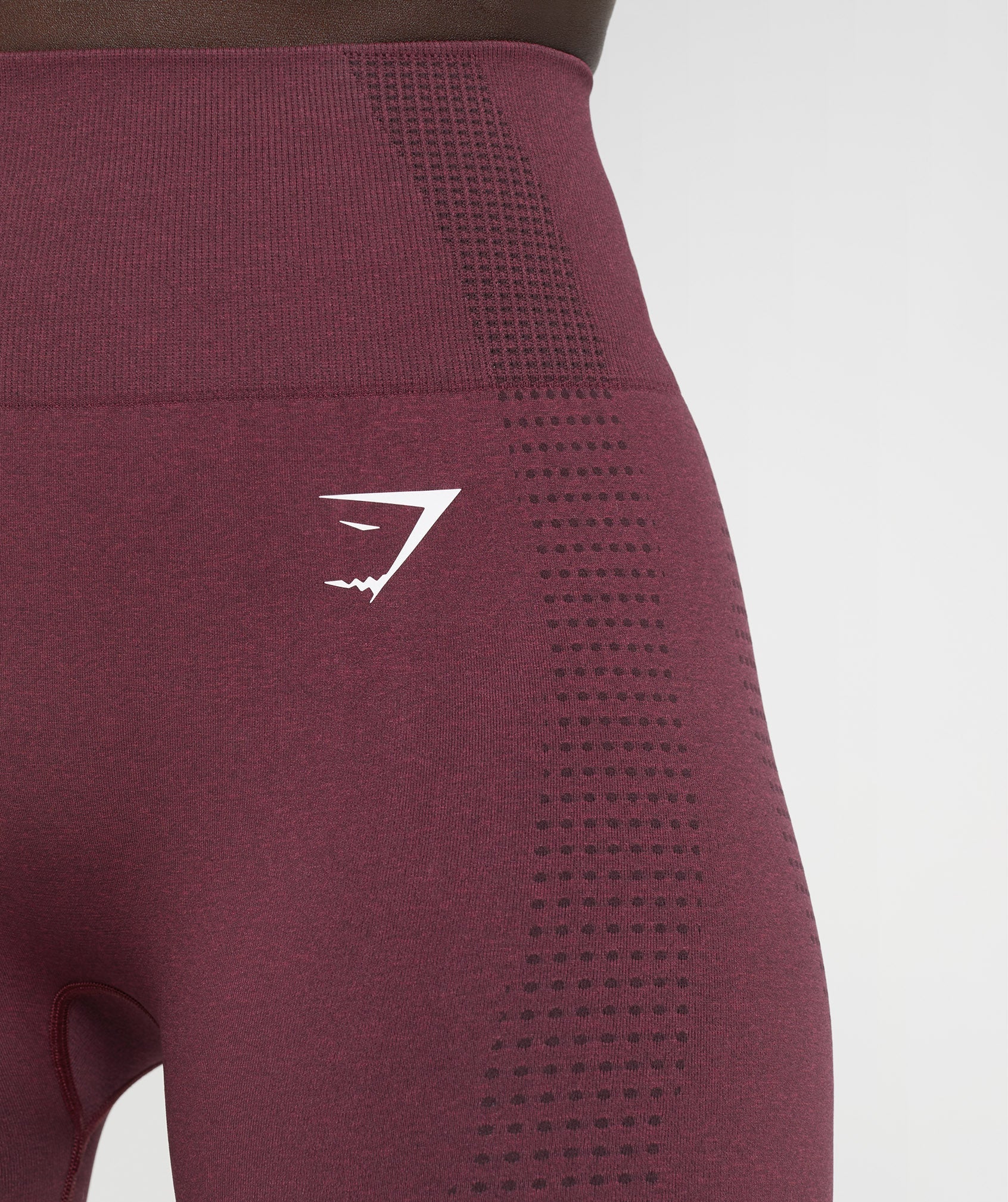 Burgundy Women's Gymshark Vital Seamless 2.0 Leggings | UHPKRL-579