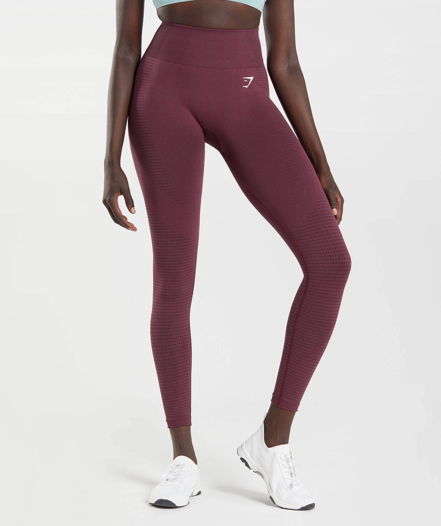 Burgundy Women\'s Gymshark Vital Seamless 2.0 Leggings | UHPKRL-579