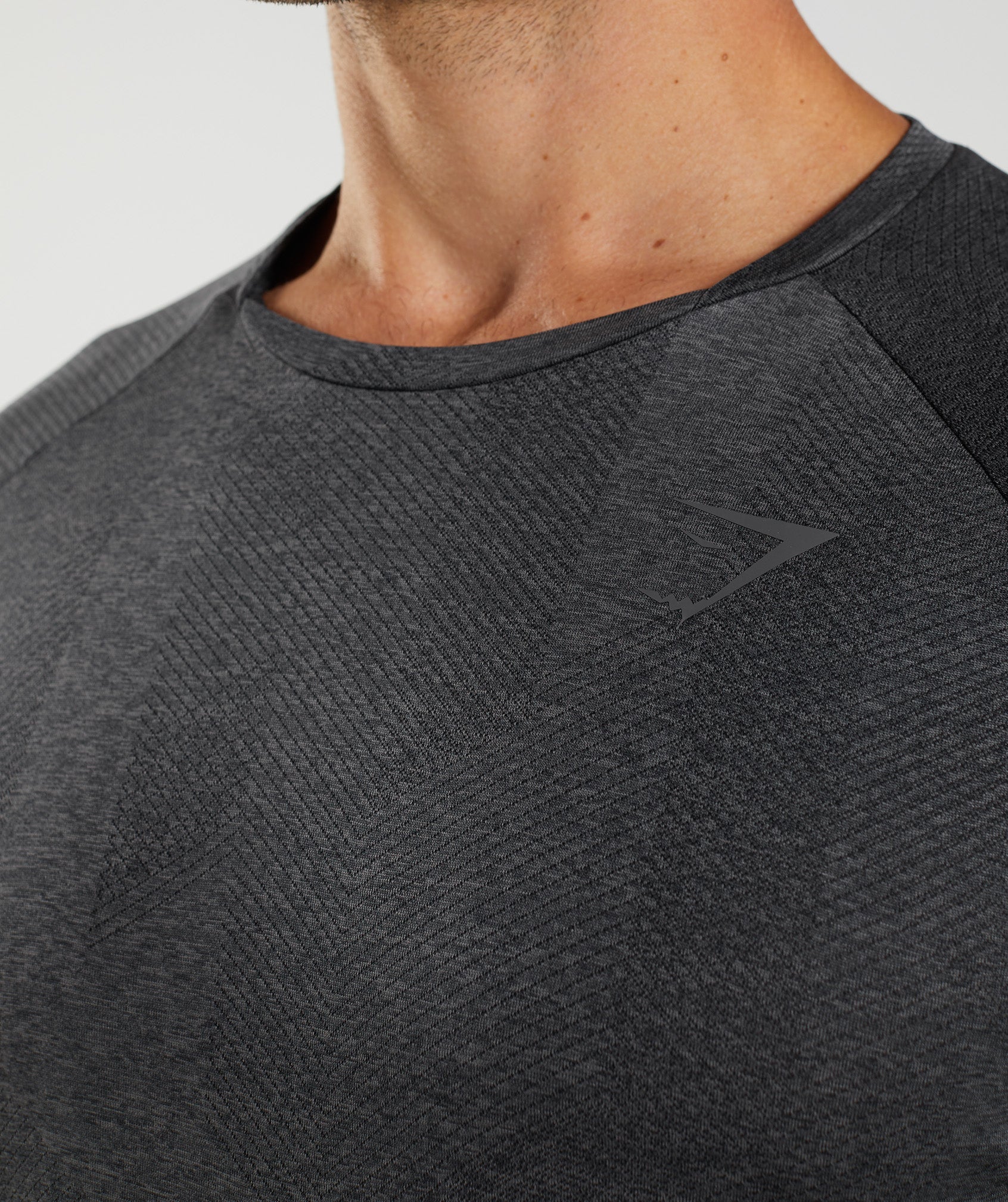 Dark Grey Men's Gymshark Apex Long Sleeve T Shirts | AXLTOW-928