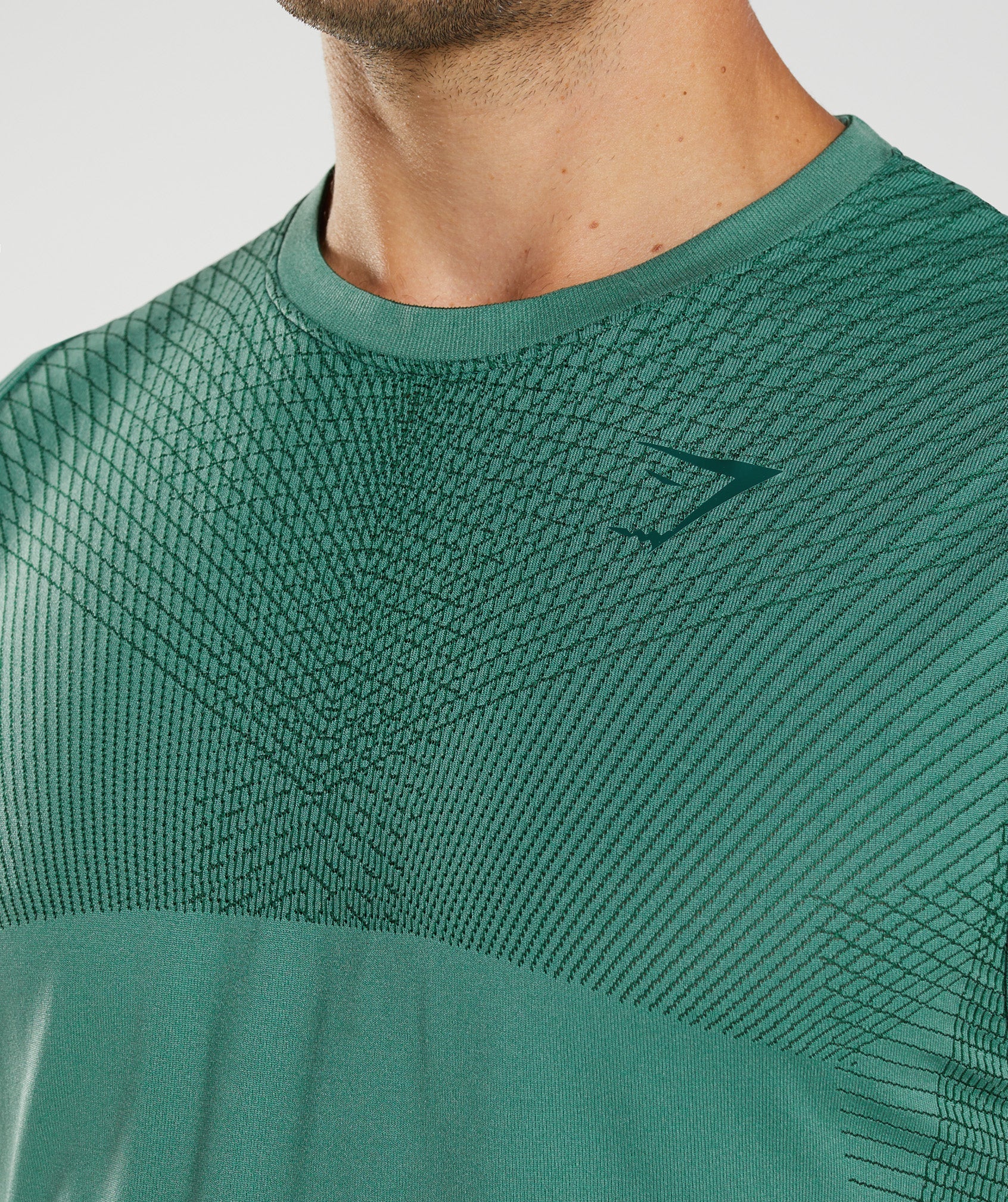 Green Men's Gymshark Apex Seamless Tanks | WBZAFL-148