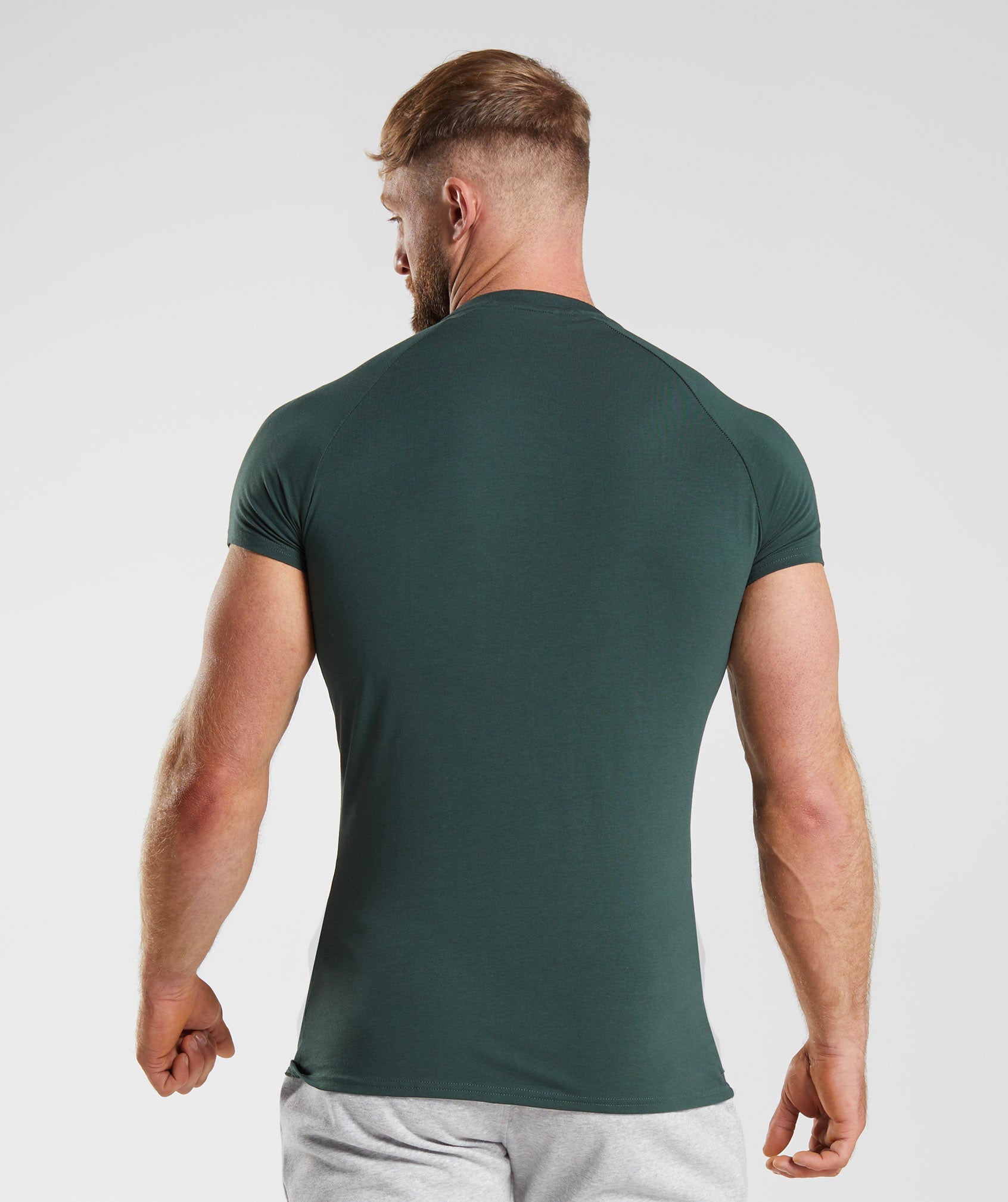 Green Men's Gymshark Apollo T Shirts | ICZTQP-365