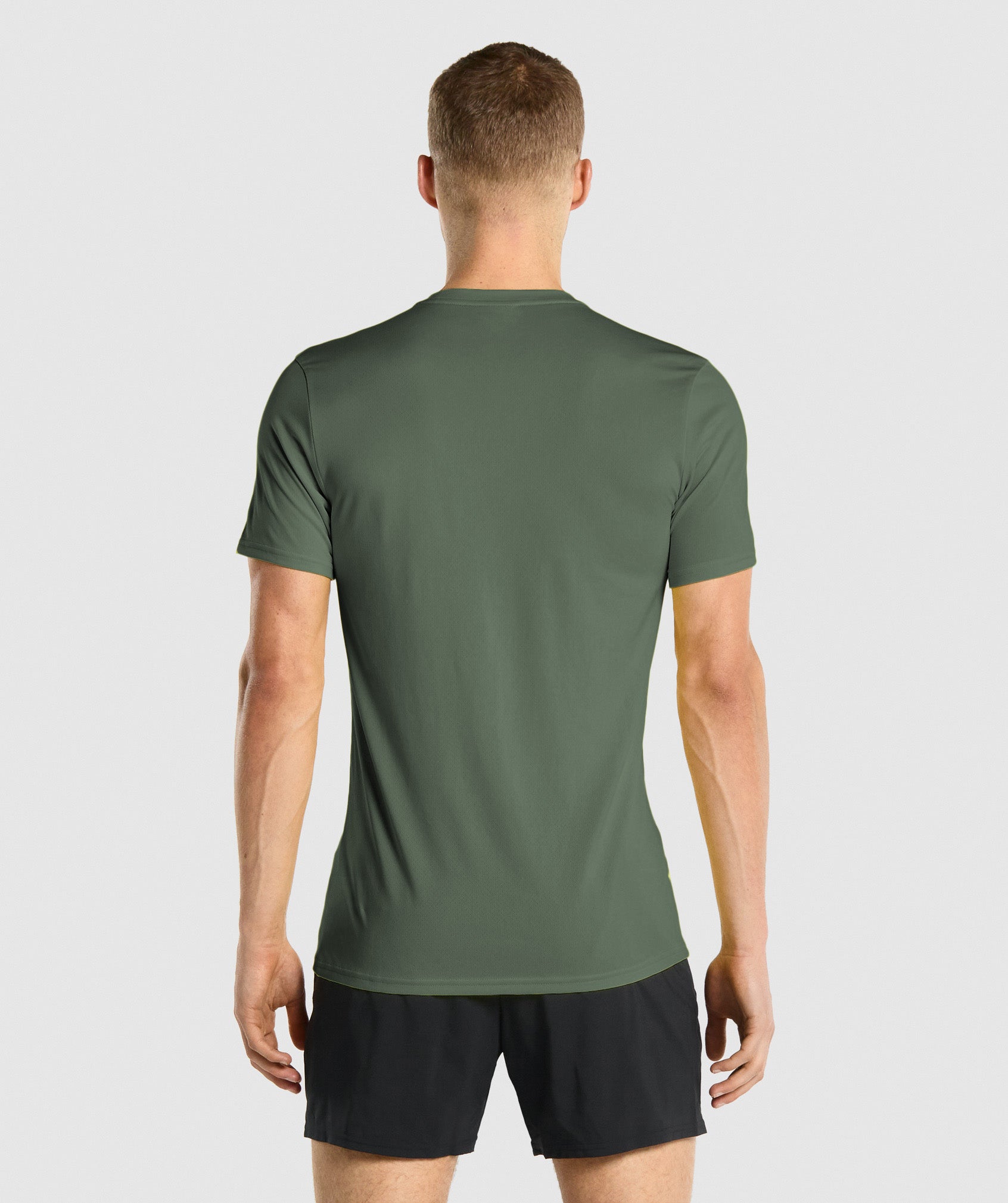 Green Men's Gymshark Arrival T Shirts | ZPXIRW-753