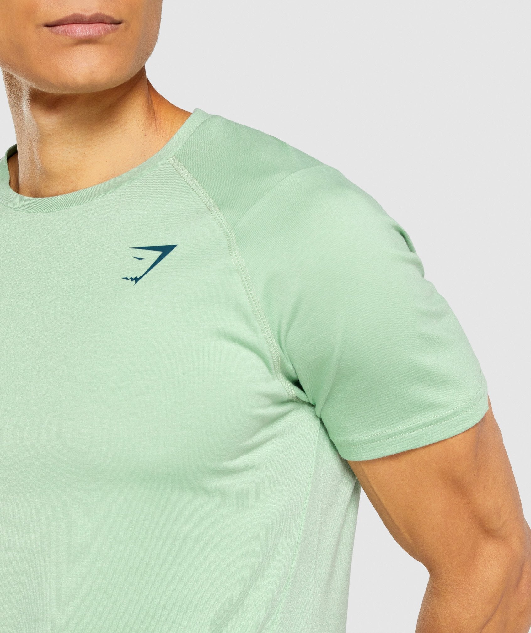 Green Men's Gymshark Bold T Shirts | AWLVPT-140