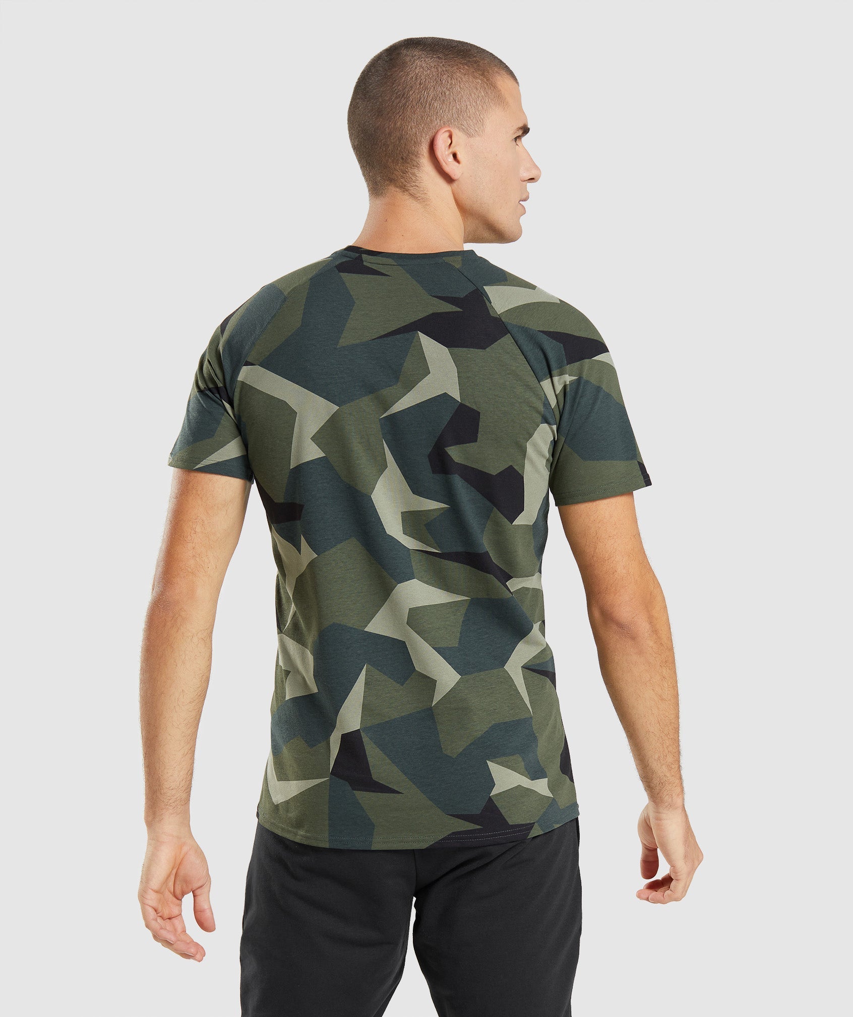 Green Men's Gymshark Critical T Shirts | KDBPAJ-740