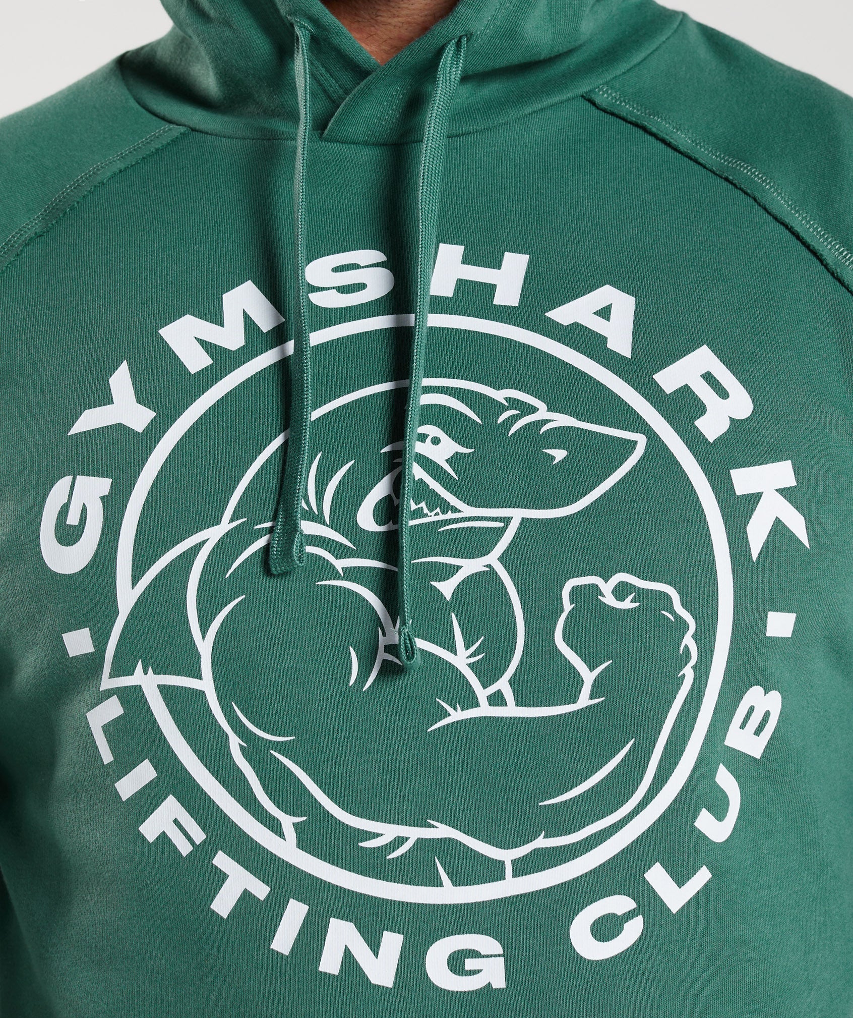 Green Men's Gymshark Legacy Hoodie | IALREF-062