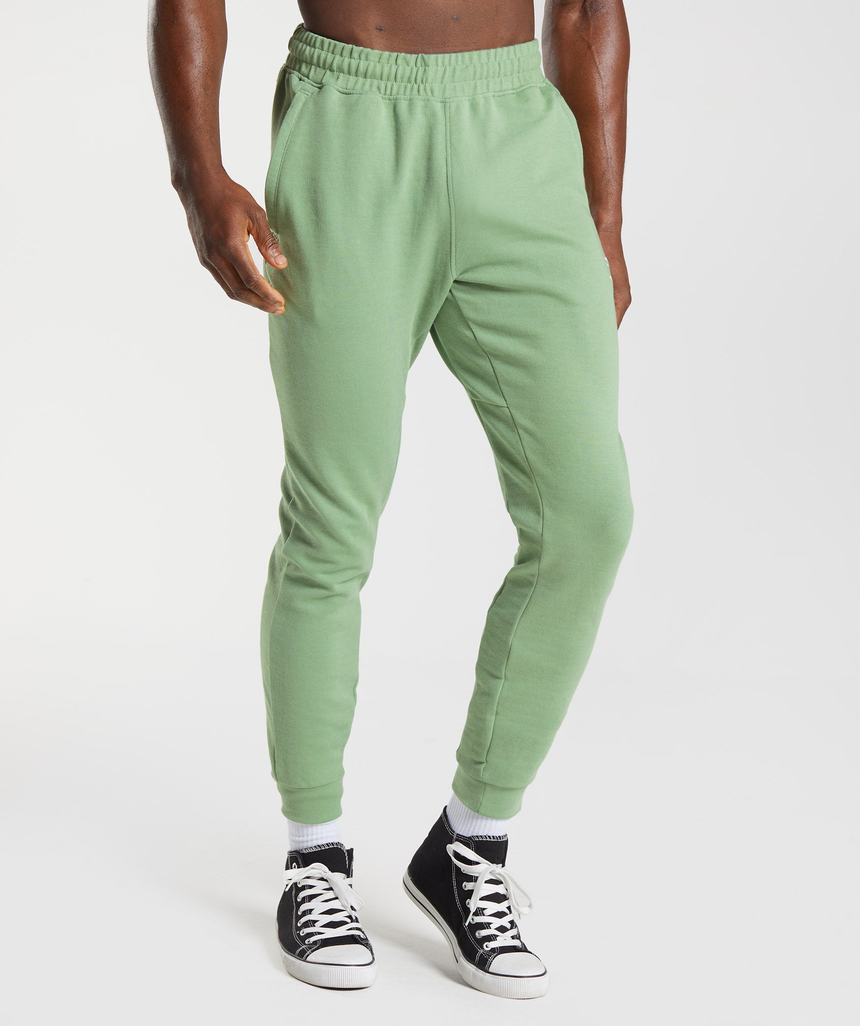 Green Men\'s Gymshark React Jogger | NSFVPT-132