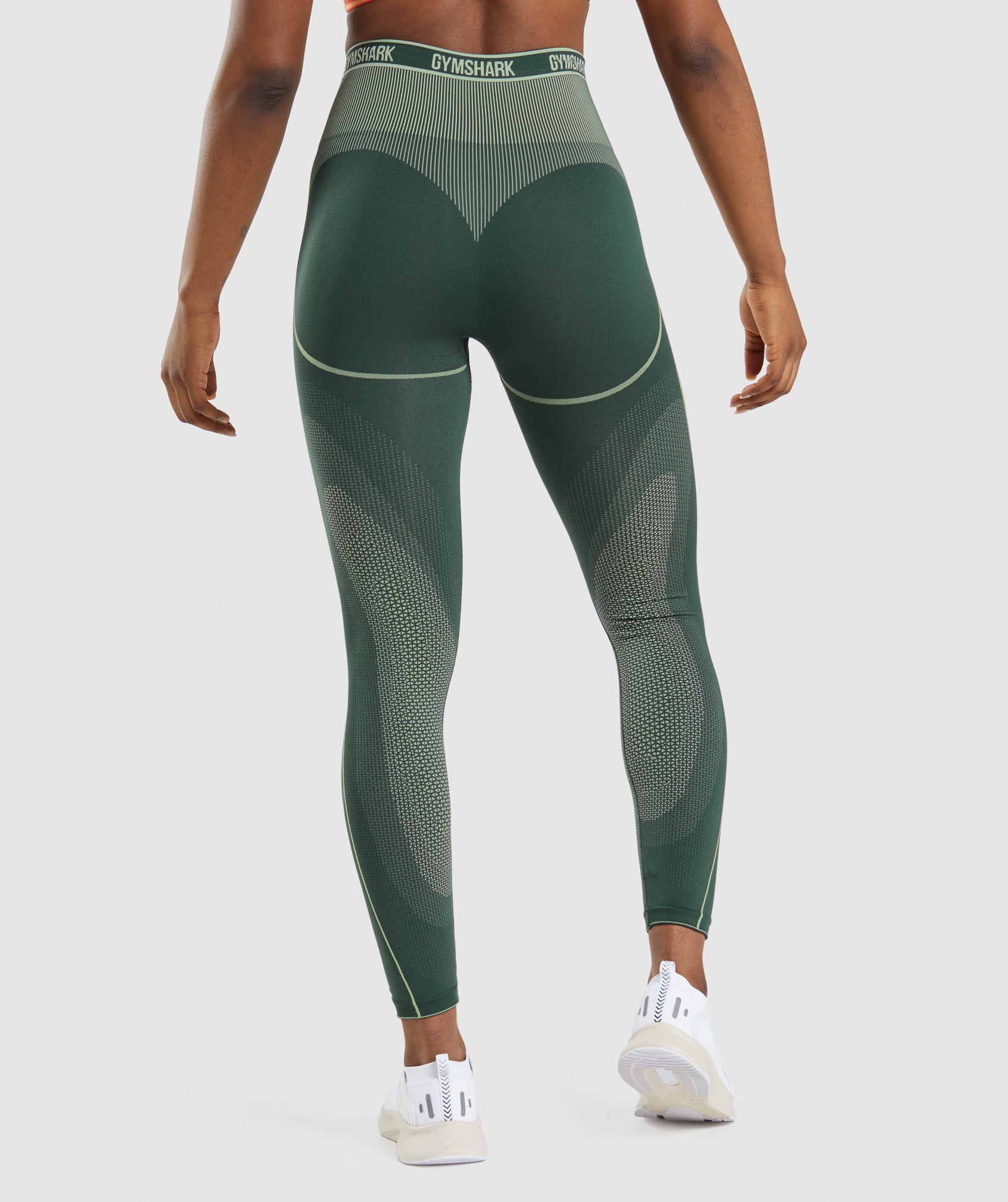 Green Women's Gymshark Apex Seamless High Rise Leggings | NAYTKC-294